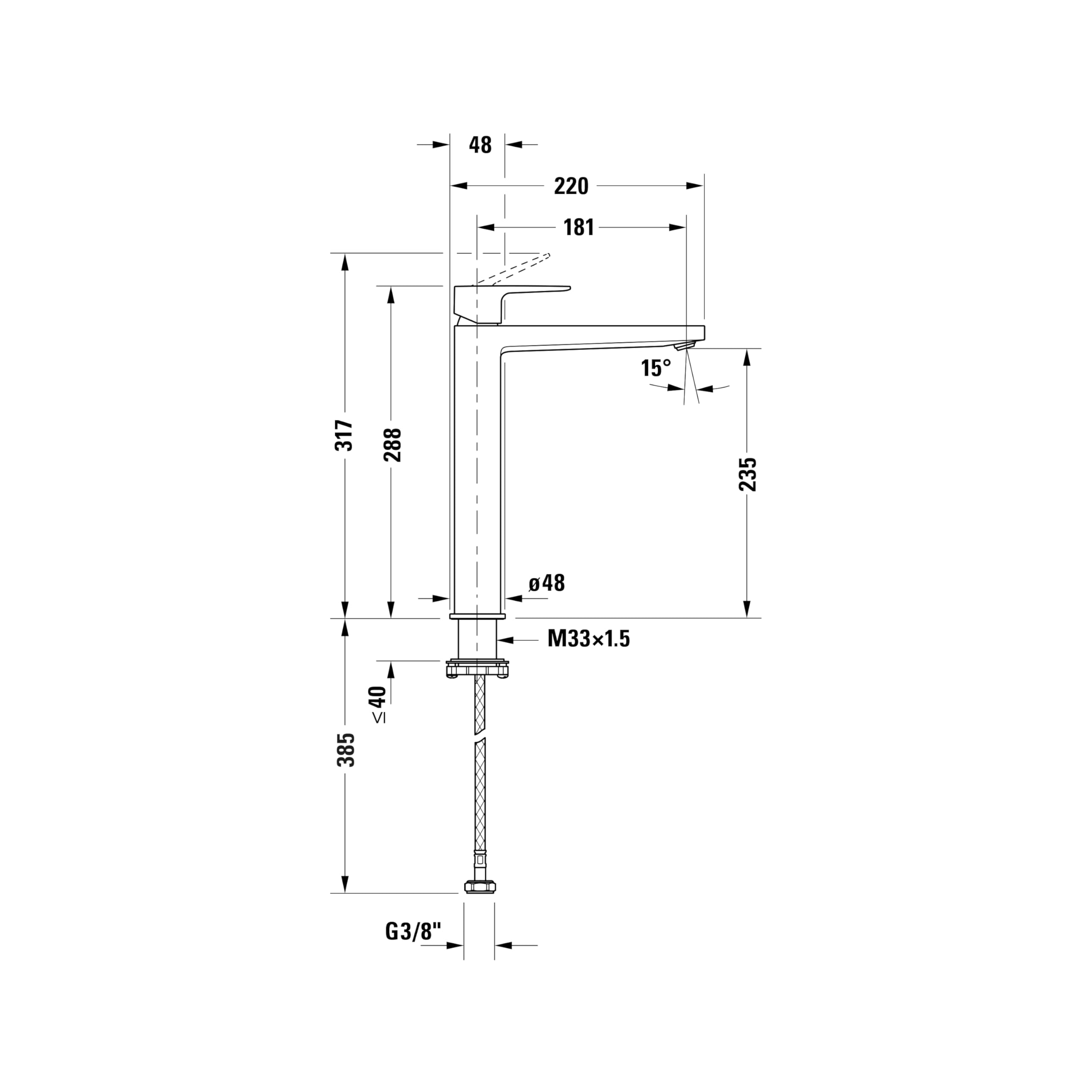 duravit-manhattan-mh1040002046-robinet-lavabo-noir-mat image 4
