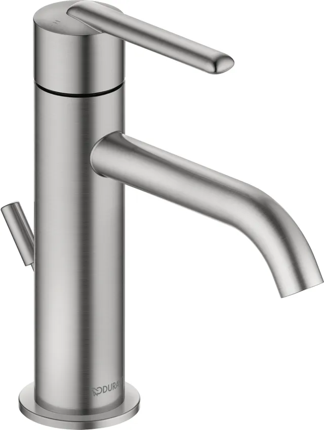 duravit-balcoon-mitigeur-lavabo-s-123-mm-inox-bross-conome image 1