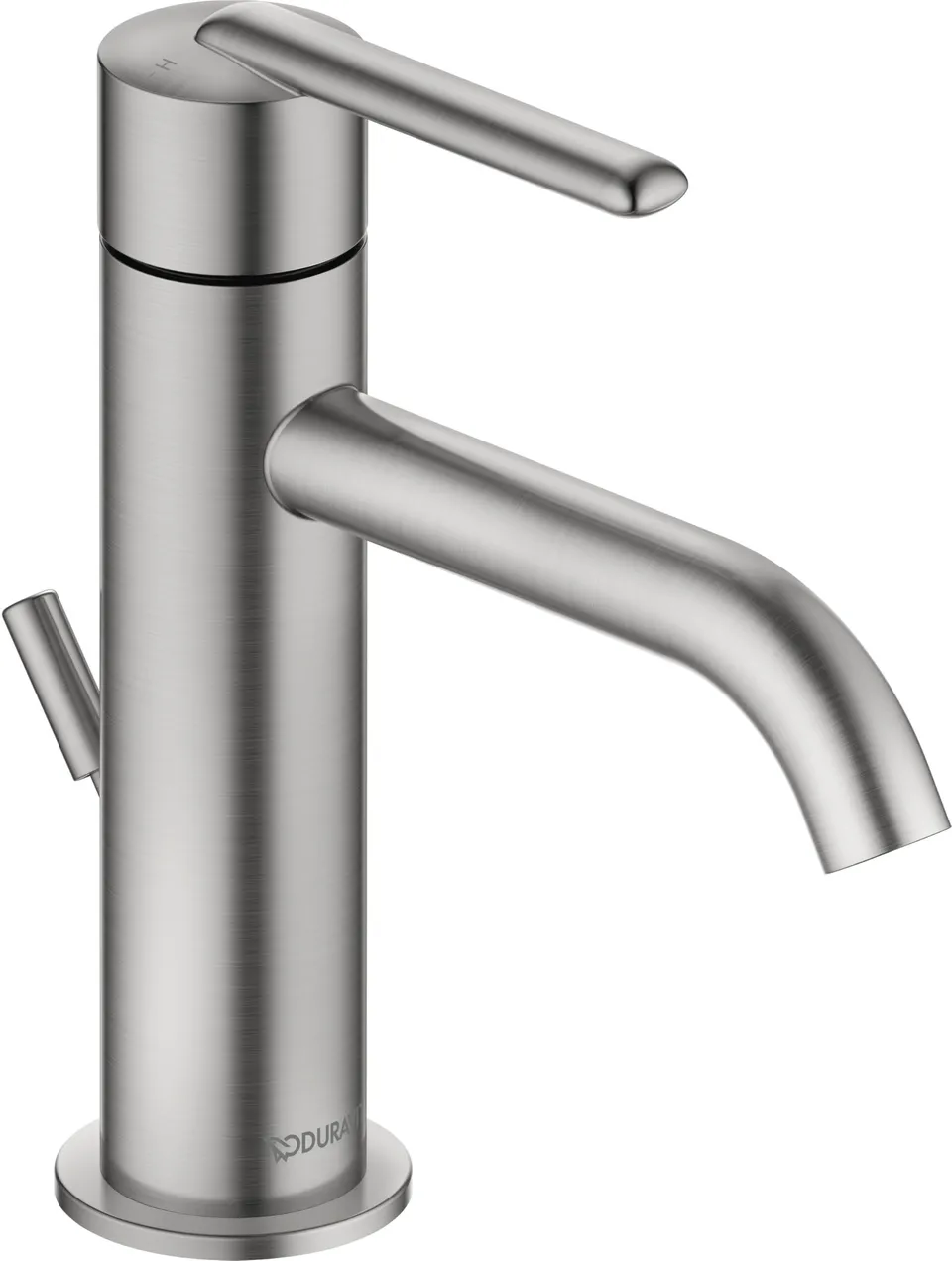 duravit-balcoon-mitigeur-lavabo-s-123-mm-inox-bross-conome image 1