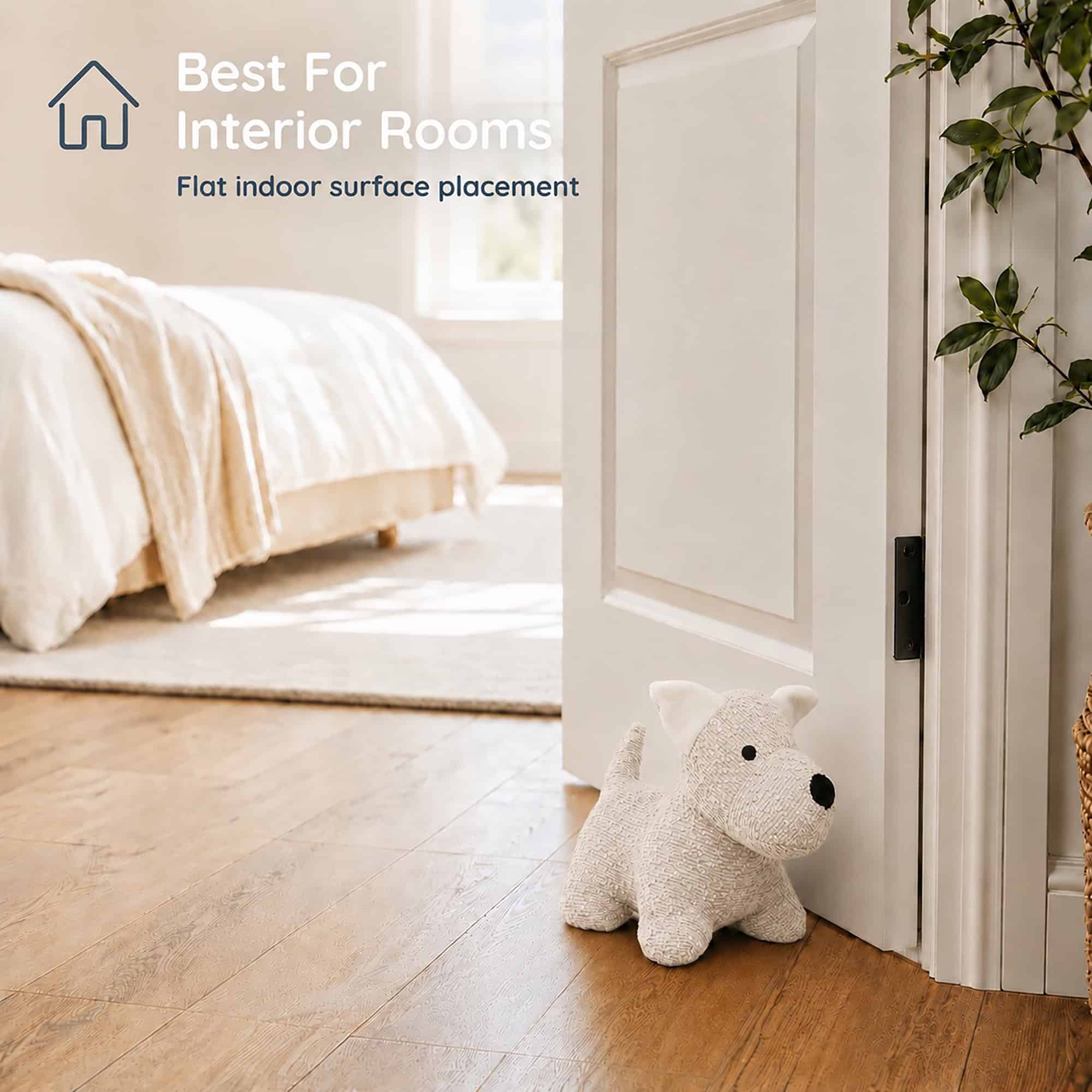 evideco-home-accessories-cale-porte-chien-cr-me-boucl-lest-e image 6