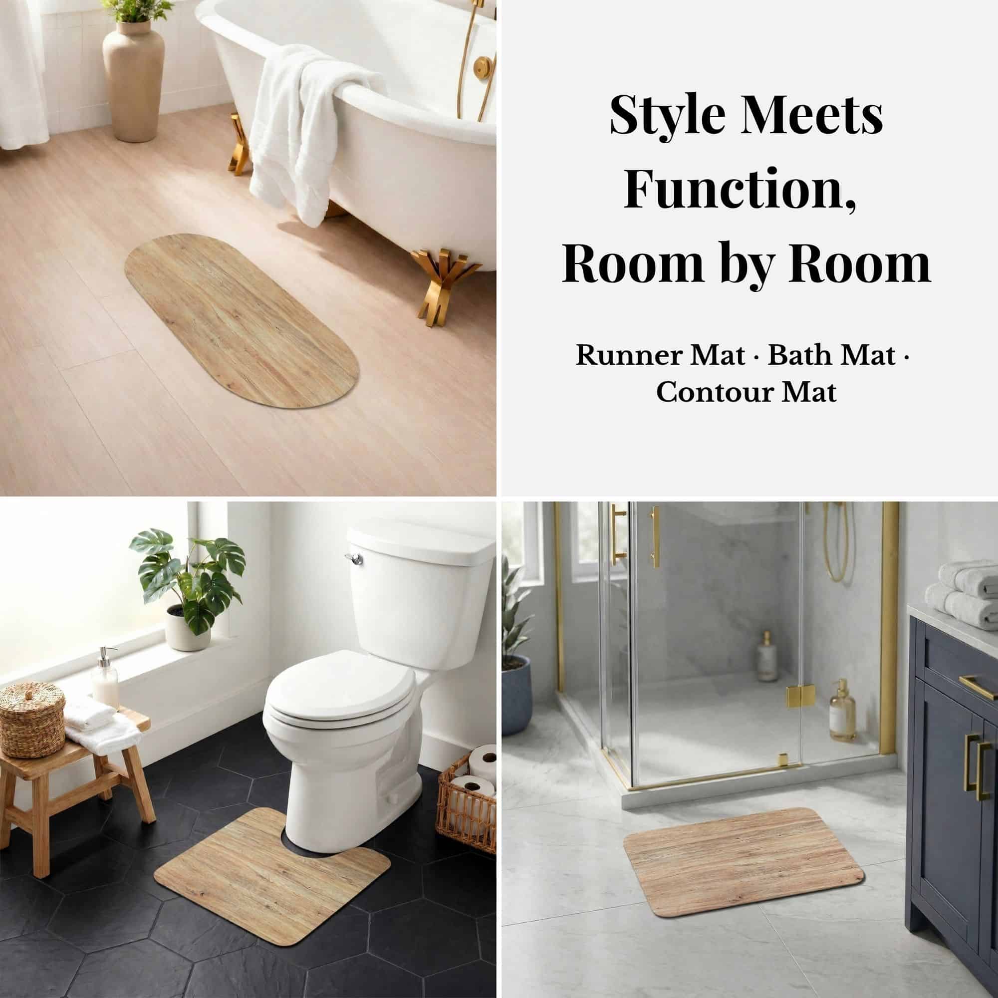 evideco-ch-ne-tapis-de-bain-effet-bois-3-pi-ces-antid-rapant image 2