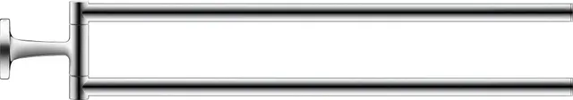 duravit-starck-t-porte-serviettes-mural-2-bras-chrom-46-5-cm image 1