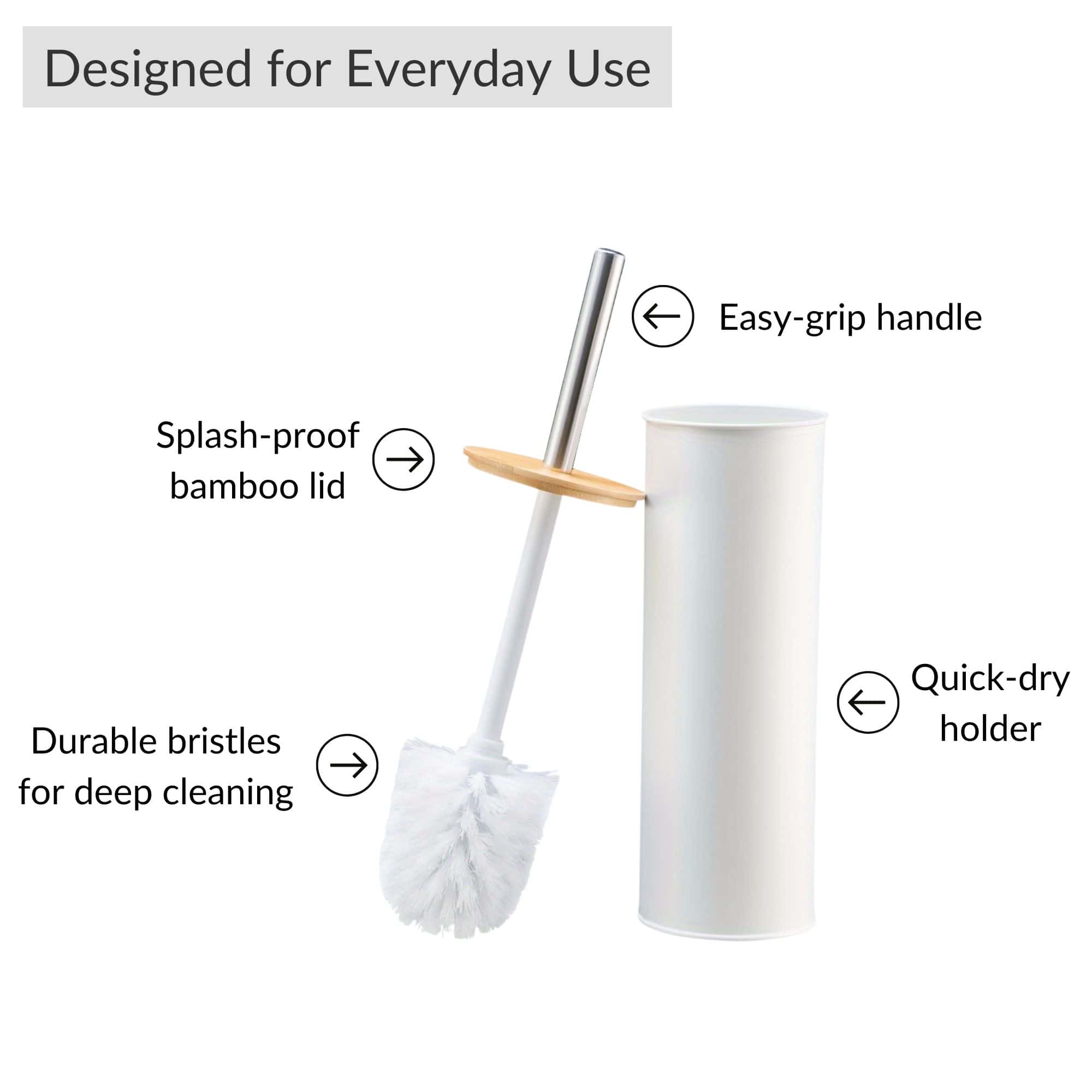 evideco-brosse-wc-blanc-m-tal-couvercle-bambou-support image 5