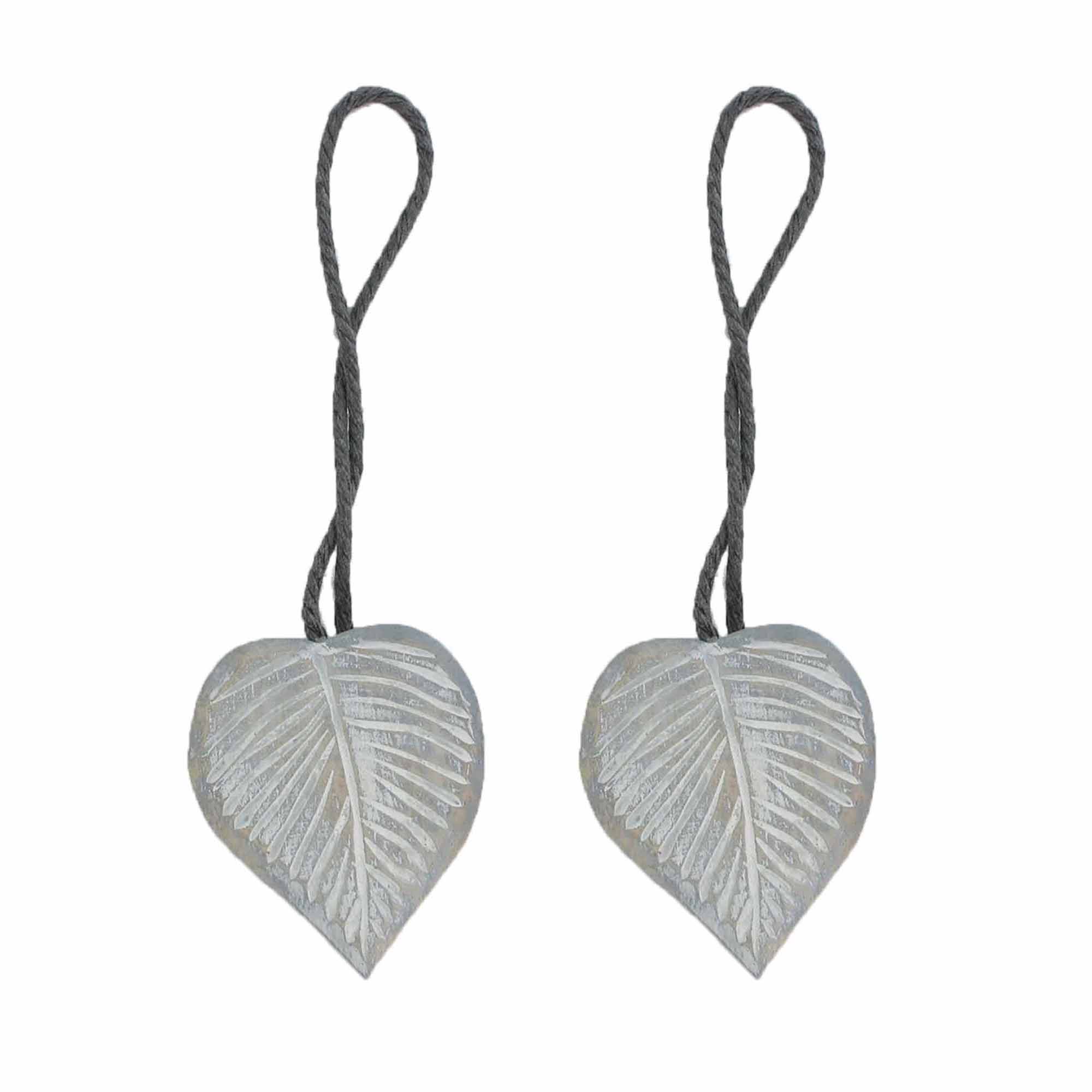 evideco-home-accessories-embrasse-rideau-c-ur-bois-gris-lot-2 image 6