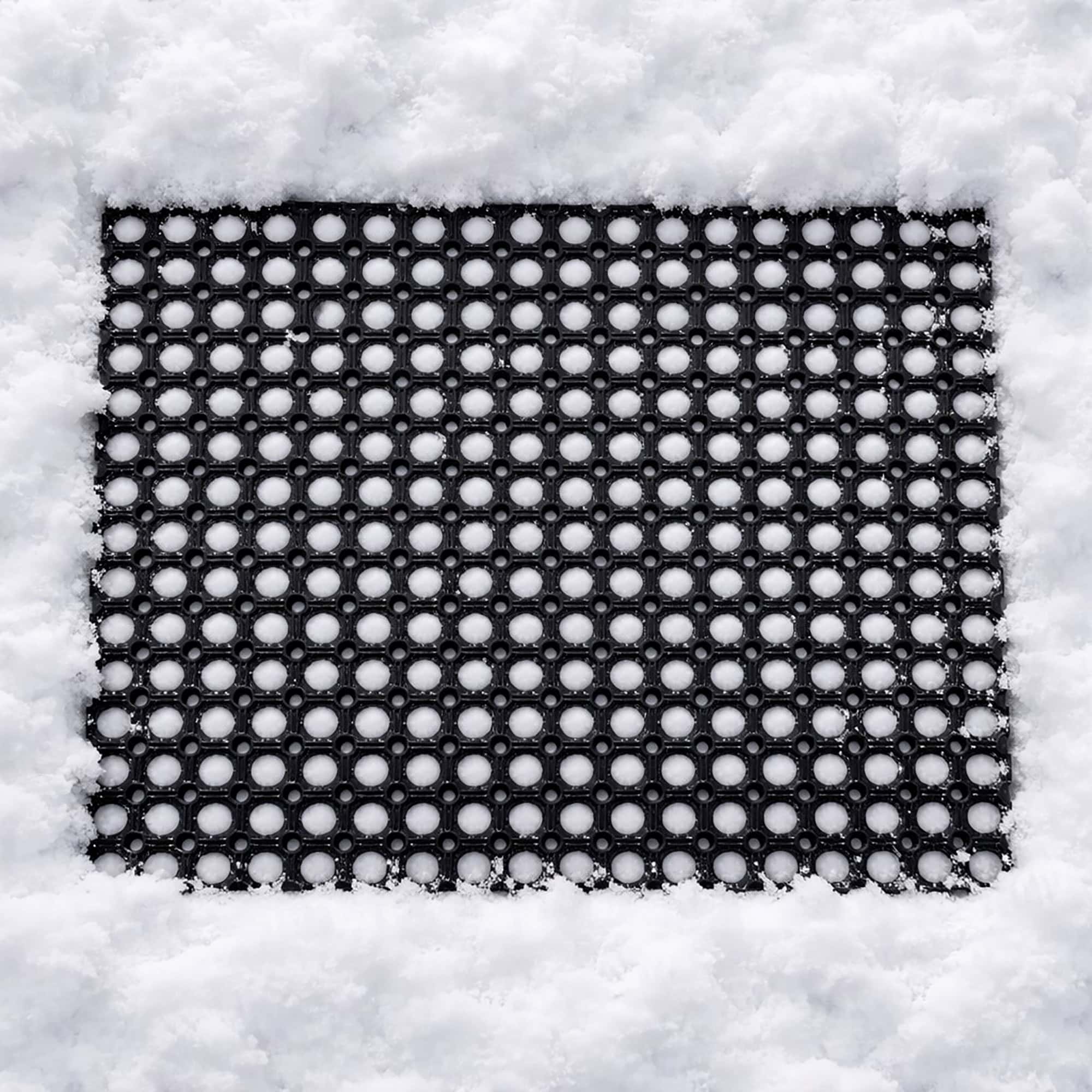 evideco-home-accessories-paillasson-caoutchouc-noir-61x81-cm-antid-rapant image 2