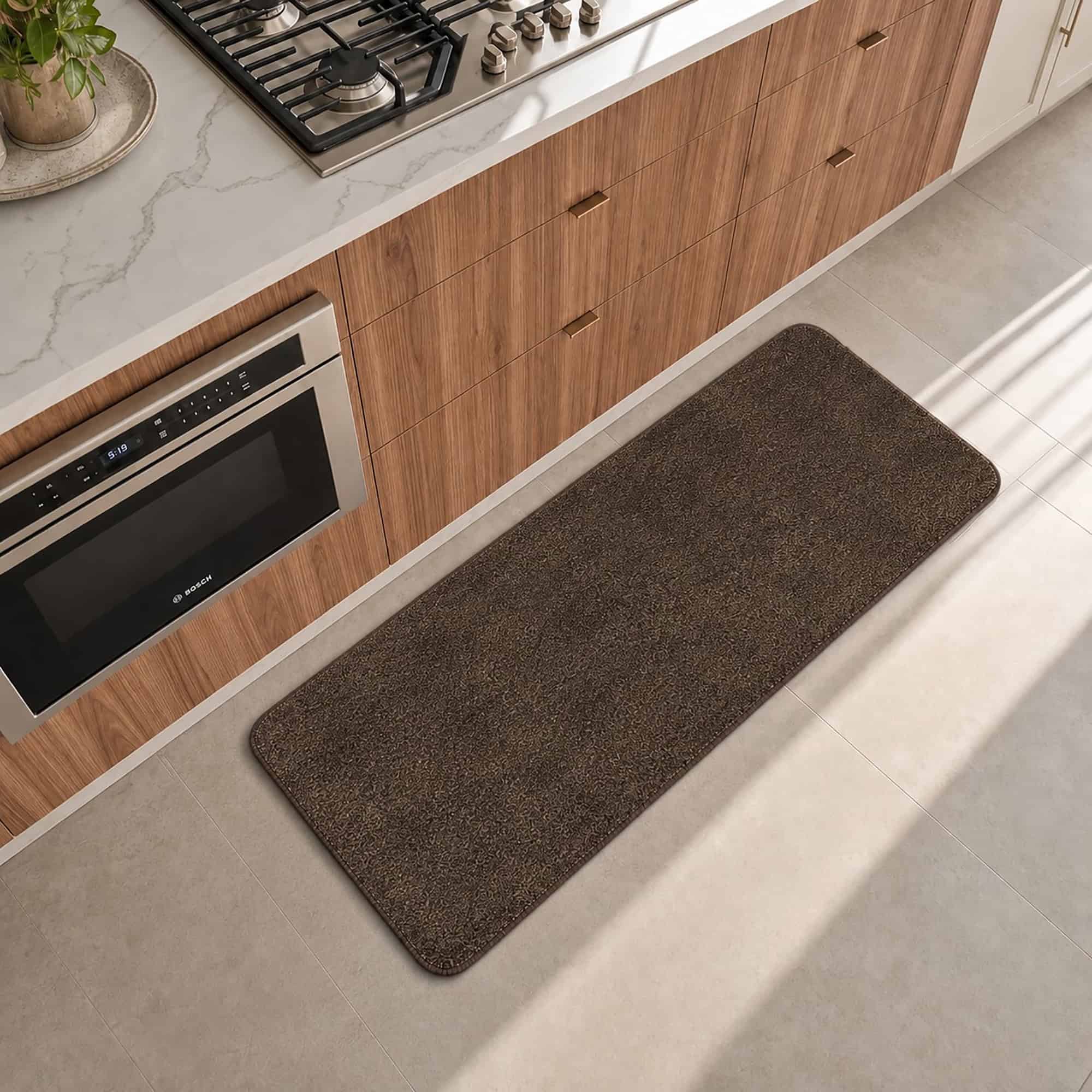 evideco-tapis-de-cuisine-chocolat-caramel-50x120-cm-absorbant image 1