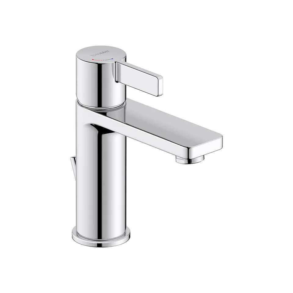 duravit-d-neo-m-mitigeur-lavabo-freshstart-chrom-avec-bonde image 1