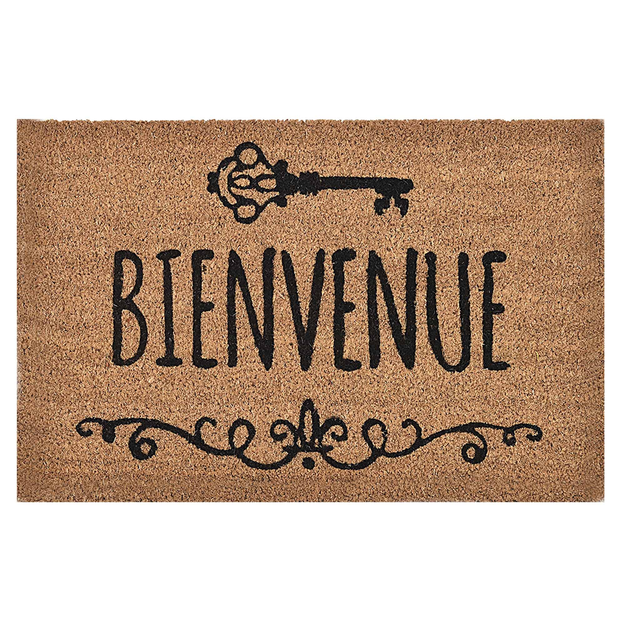 evideco-paillasson-bienvenue-fibre-coco-naturel-61x41-cm image 6