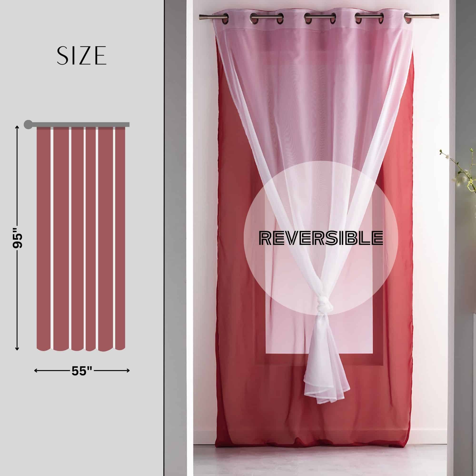 evideco-home-accessories-rideau-voilage-rouge-blanc-95x55 image 5