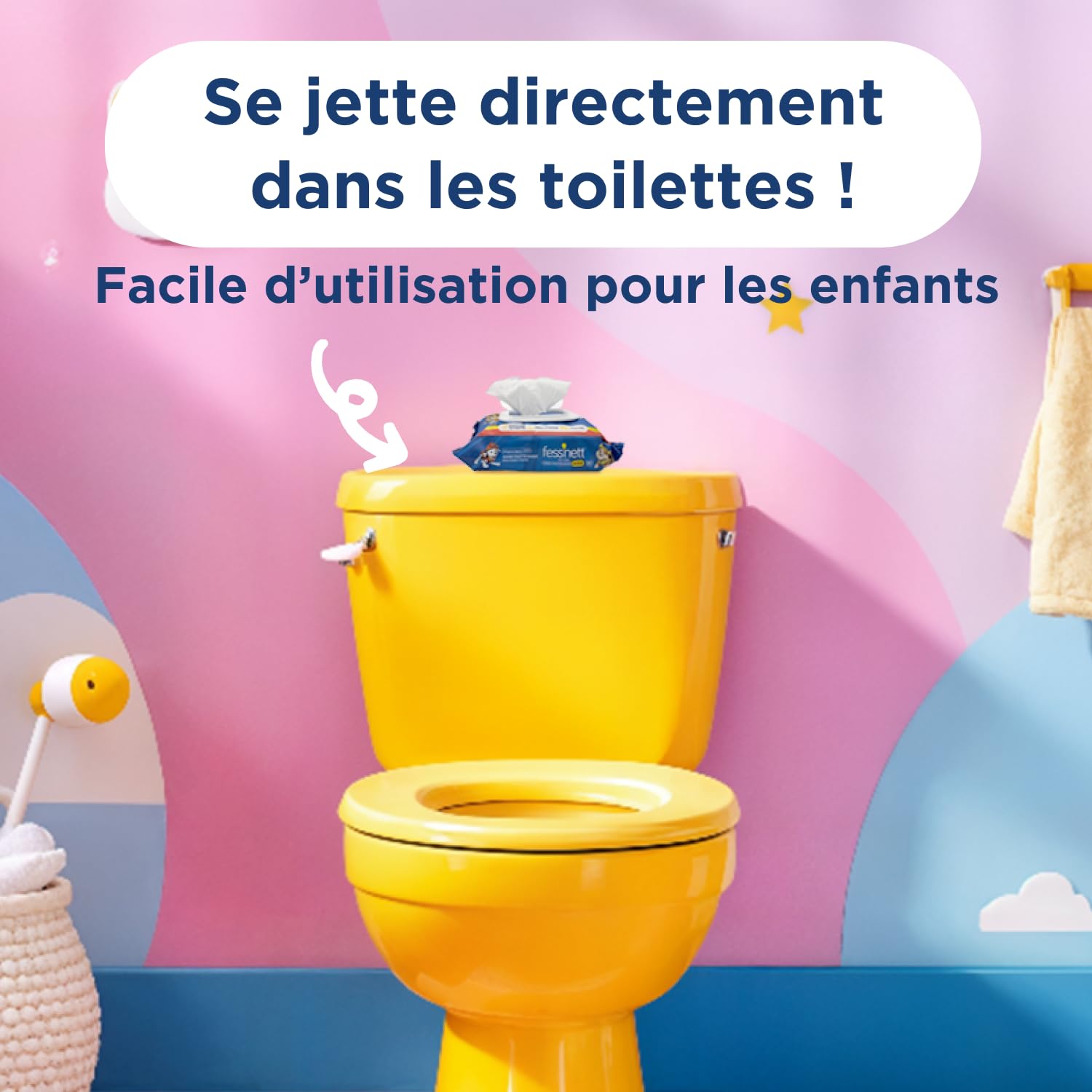 fess-nett-kids-papier-toilette-humide-enfant-84-feuilles image 3