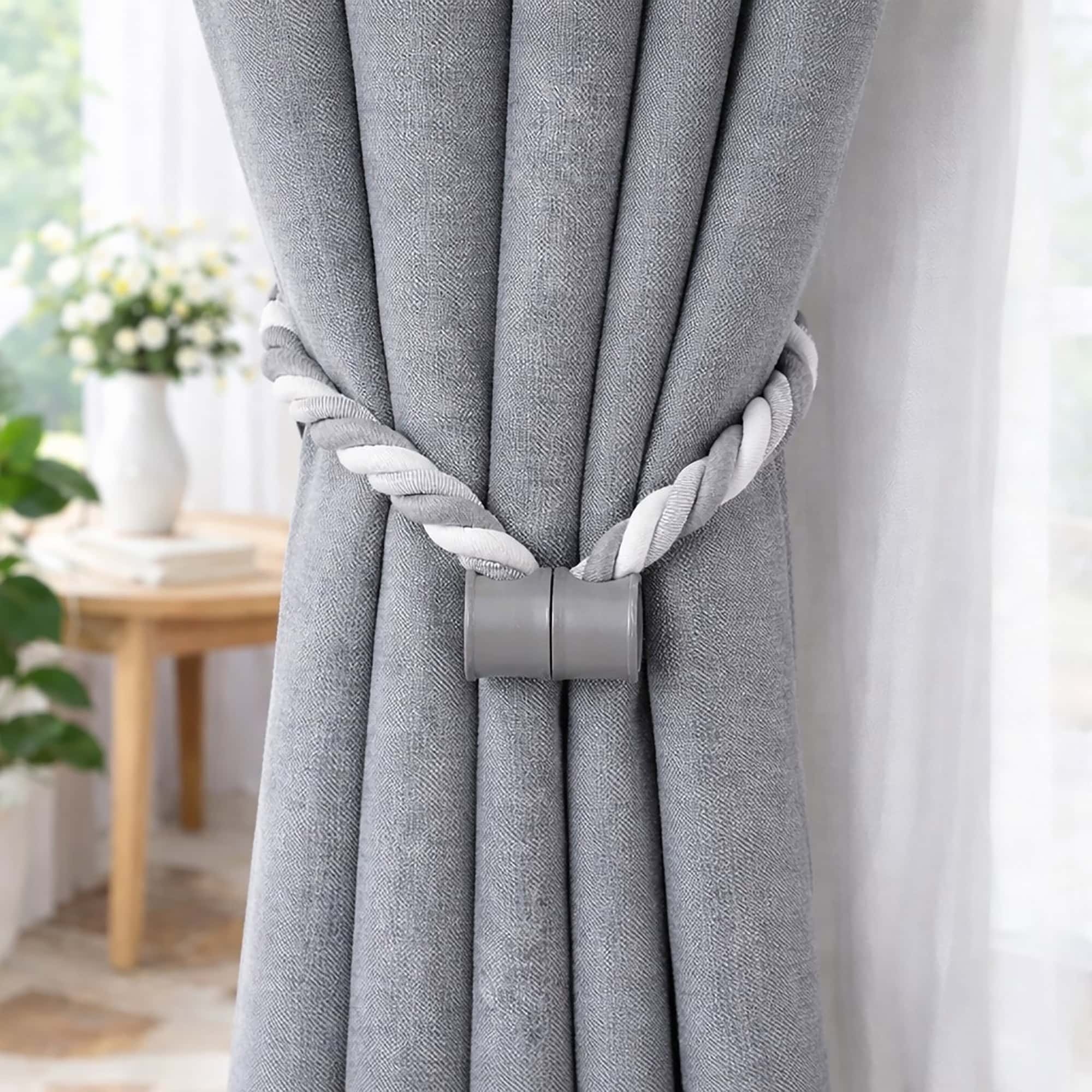 evideco-home-accessories-embrasse-corde-tress-e-grise-lot-2 image 3