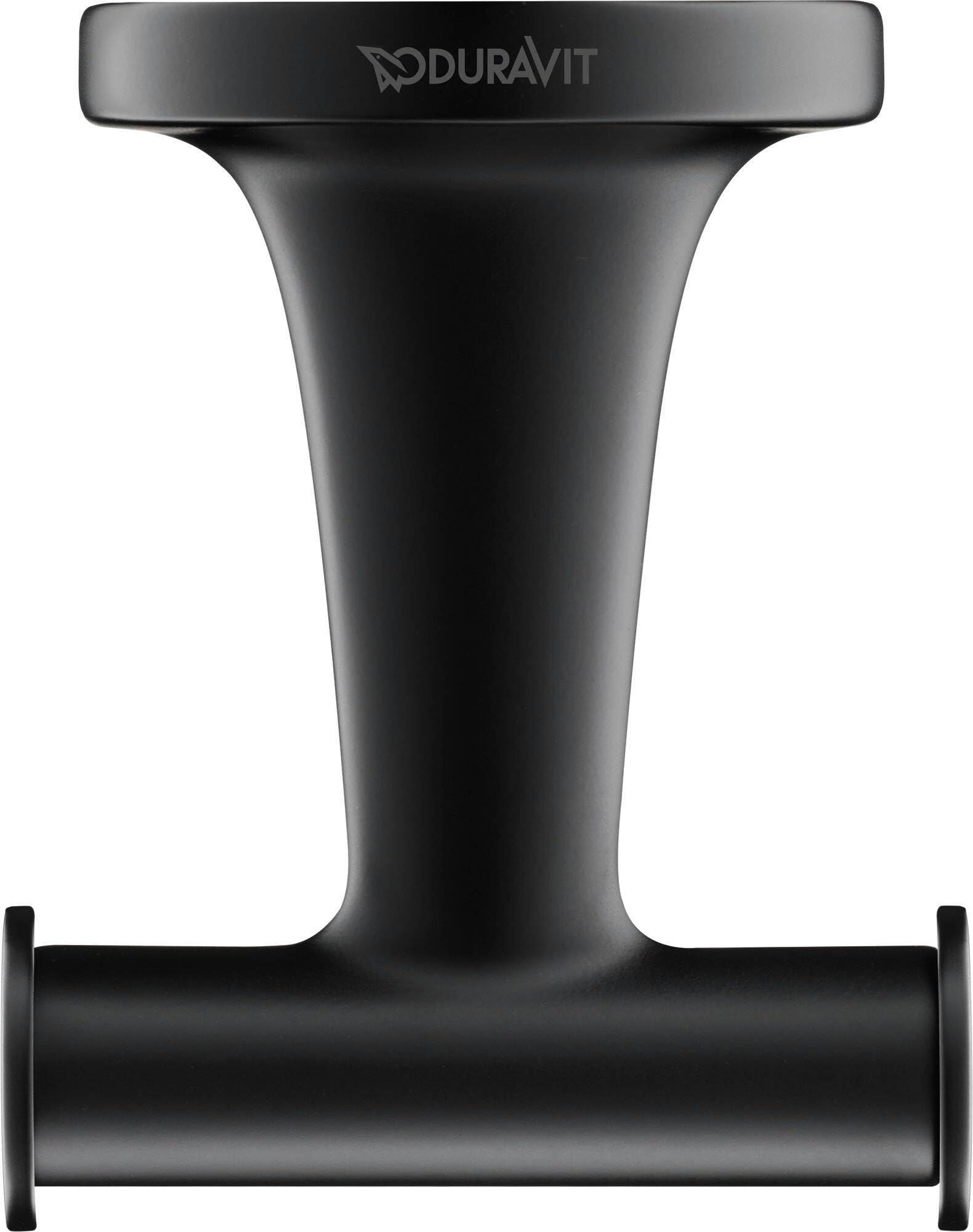 duravit-starck-t-crochet-double-noir-mat-0099304600 image 1