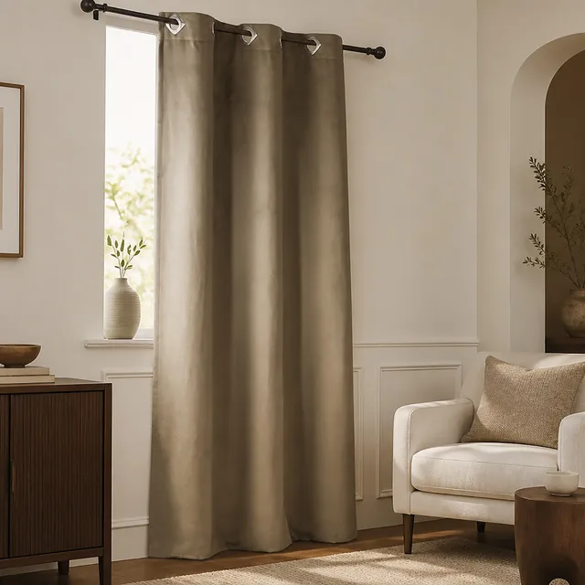 evideco-home-accessories-rideau-su-de-sable-95x55-illets image 1