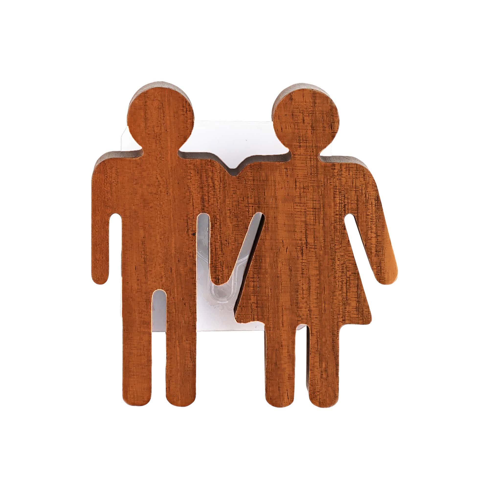 evideco-pancarte-wc-bois-marron-adh-sive-homme-femme image 8