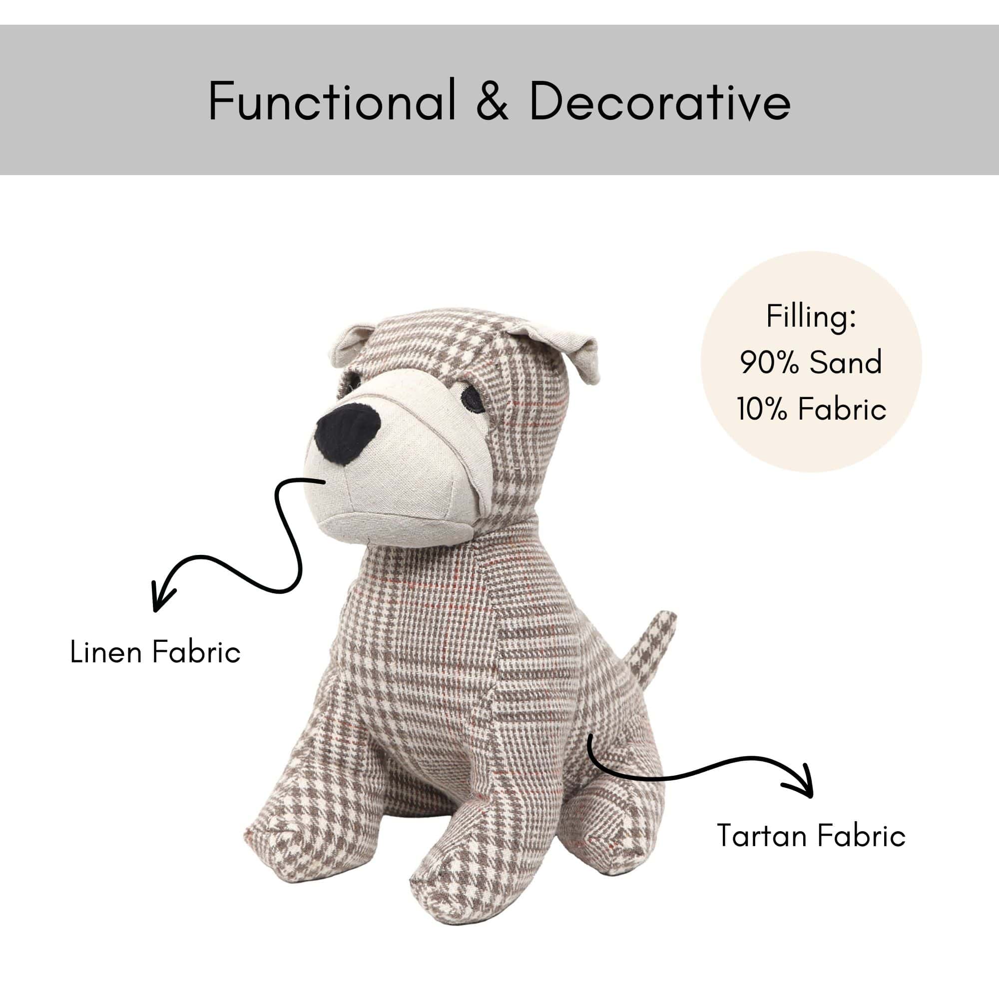 evideco-home-accessories-cale-porte-chien-beige-1-kg-d-coratif image 6