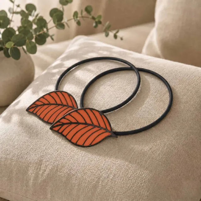 evideco-home-accessories-lot-2-embrasses-magn-tiques-terracotta image 1