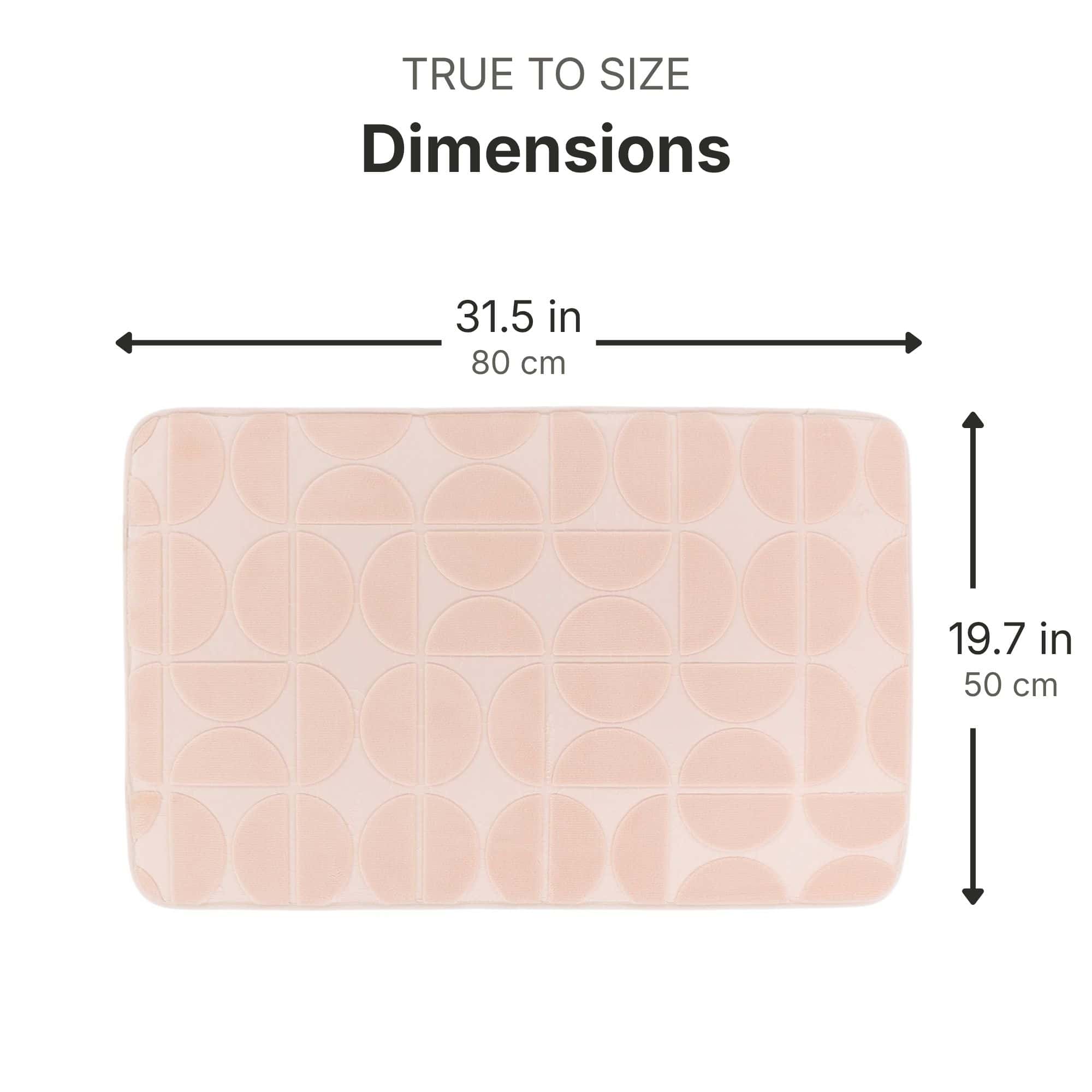 evideco-demi-lune-tapis-de-bain-rose-50x80-cm-m-moire-de-forme image 4