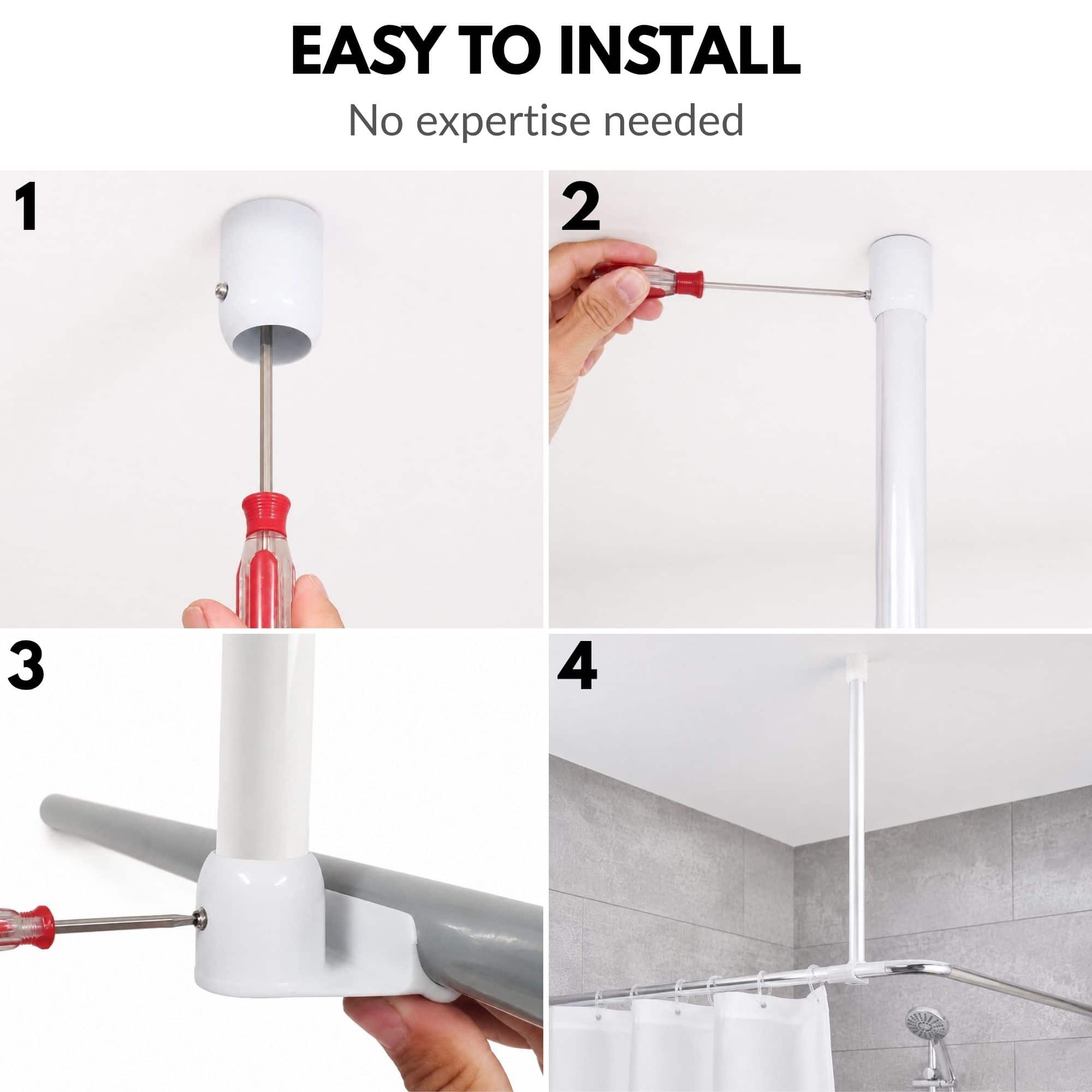 evideco-support-plafond-blanc-tringle-rideau-douche-r-glable image 4