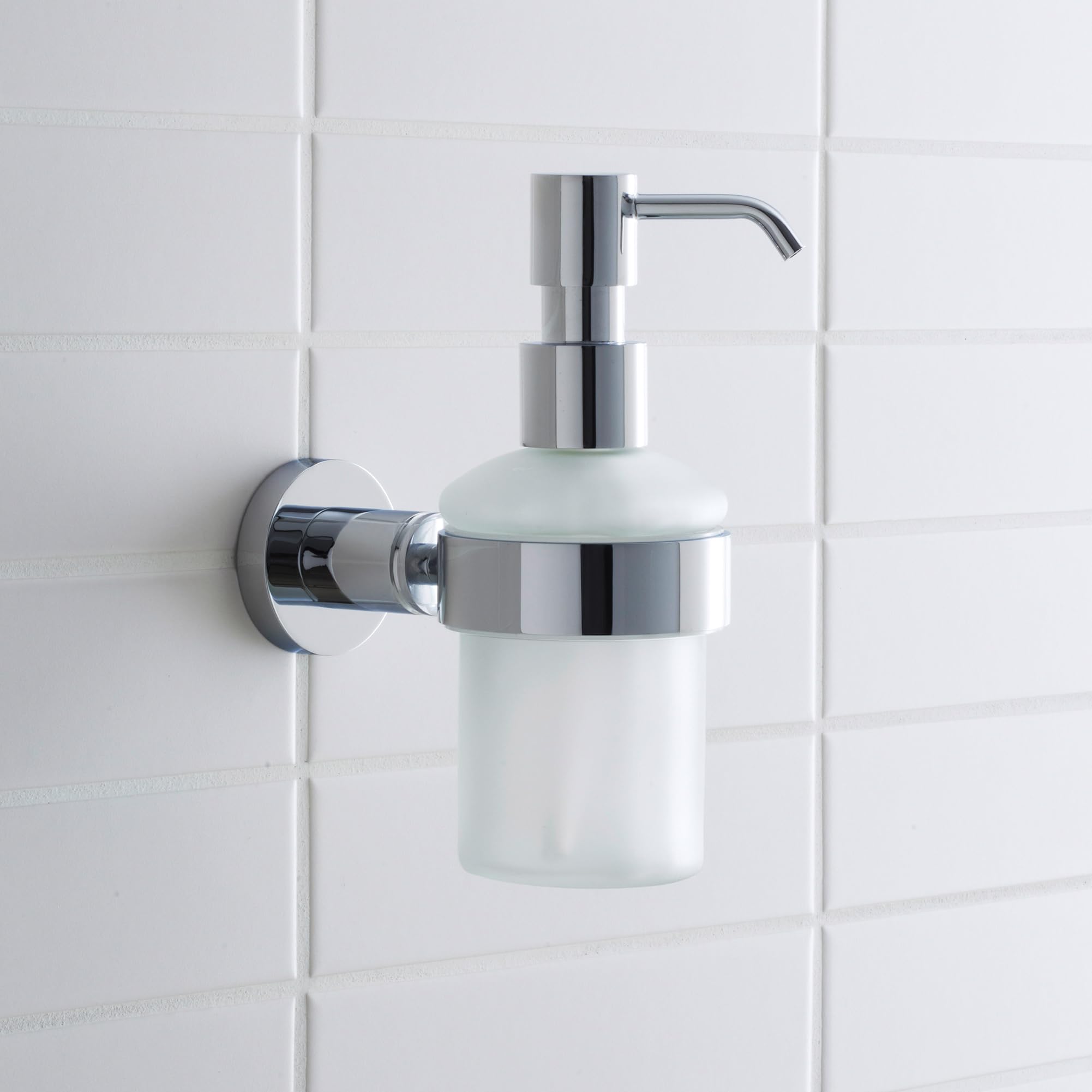 duravit-accessoires-distributeur-savon-mural-chrome-390-ml image 2