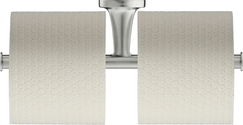 duravit-starck-t-0099387000-porte-rouleau-double-inox-bross image 1