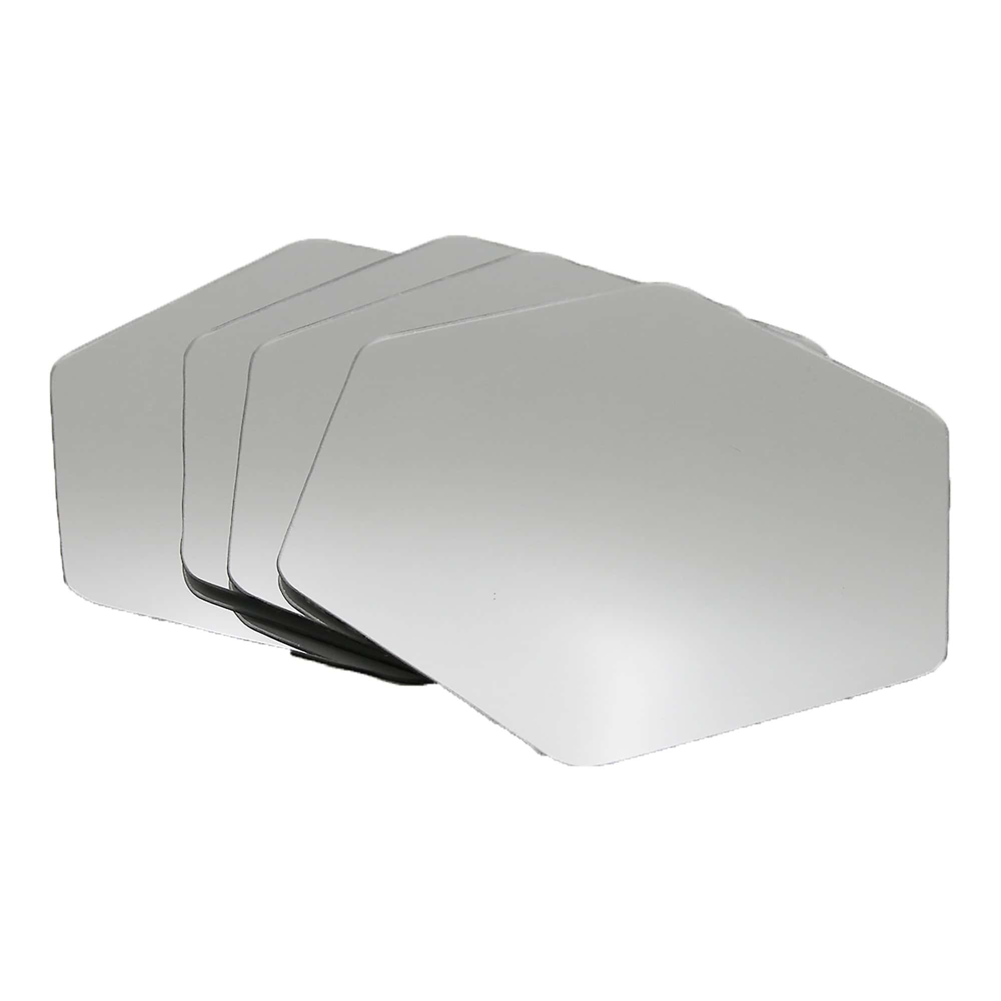 evideco-miroir-adh-sif-hexagonal-lot-4-pour-salle-de-bain image 8