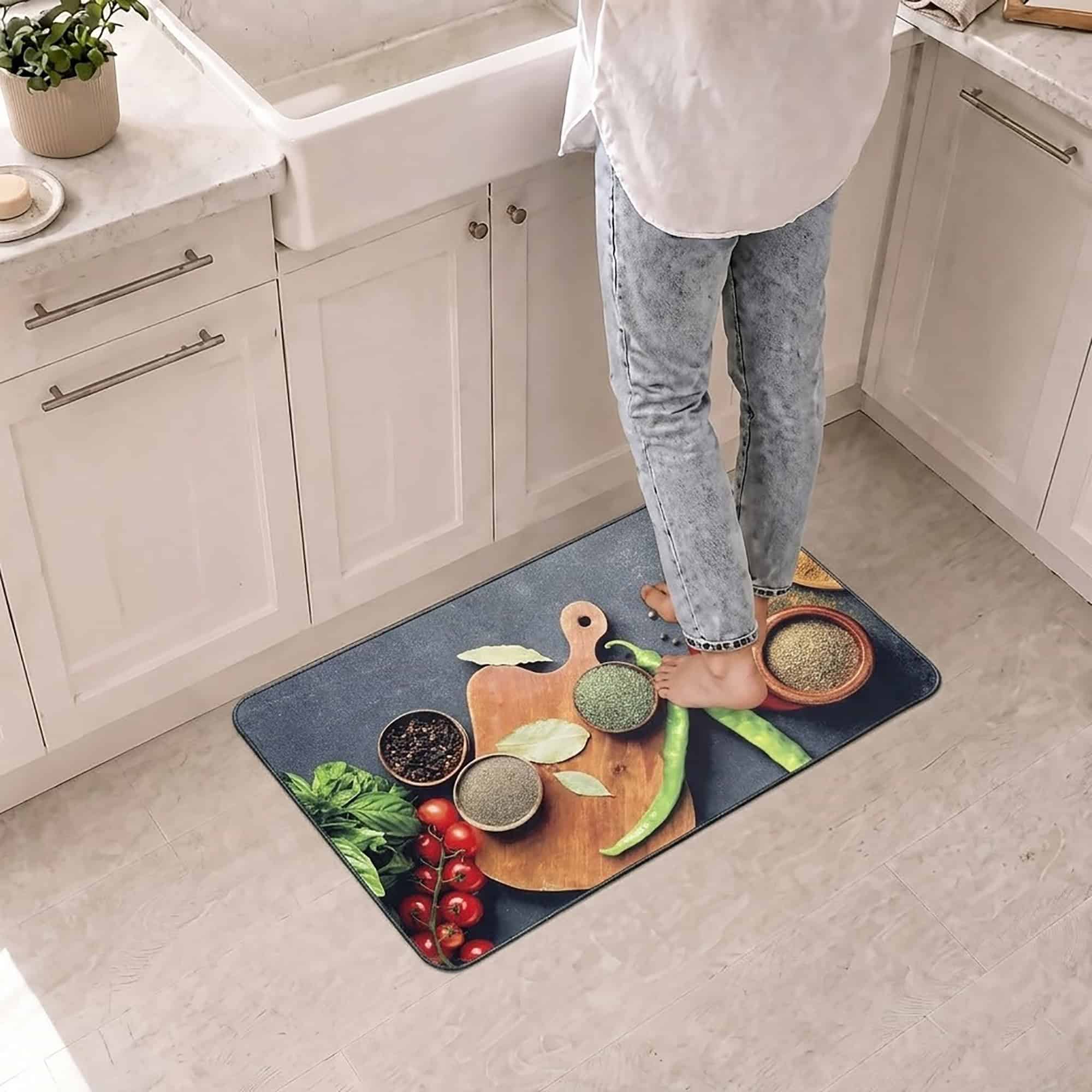 evideco-home-tapis-cuisine-herbes-aromates-50x80-lavable image 1