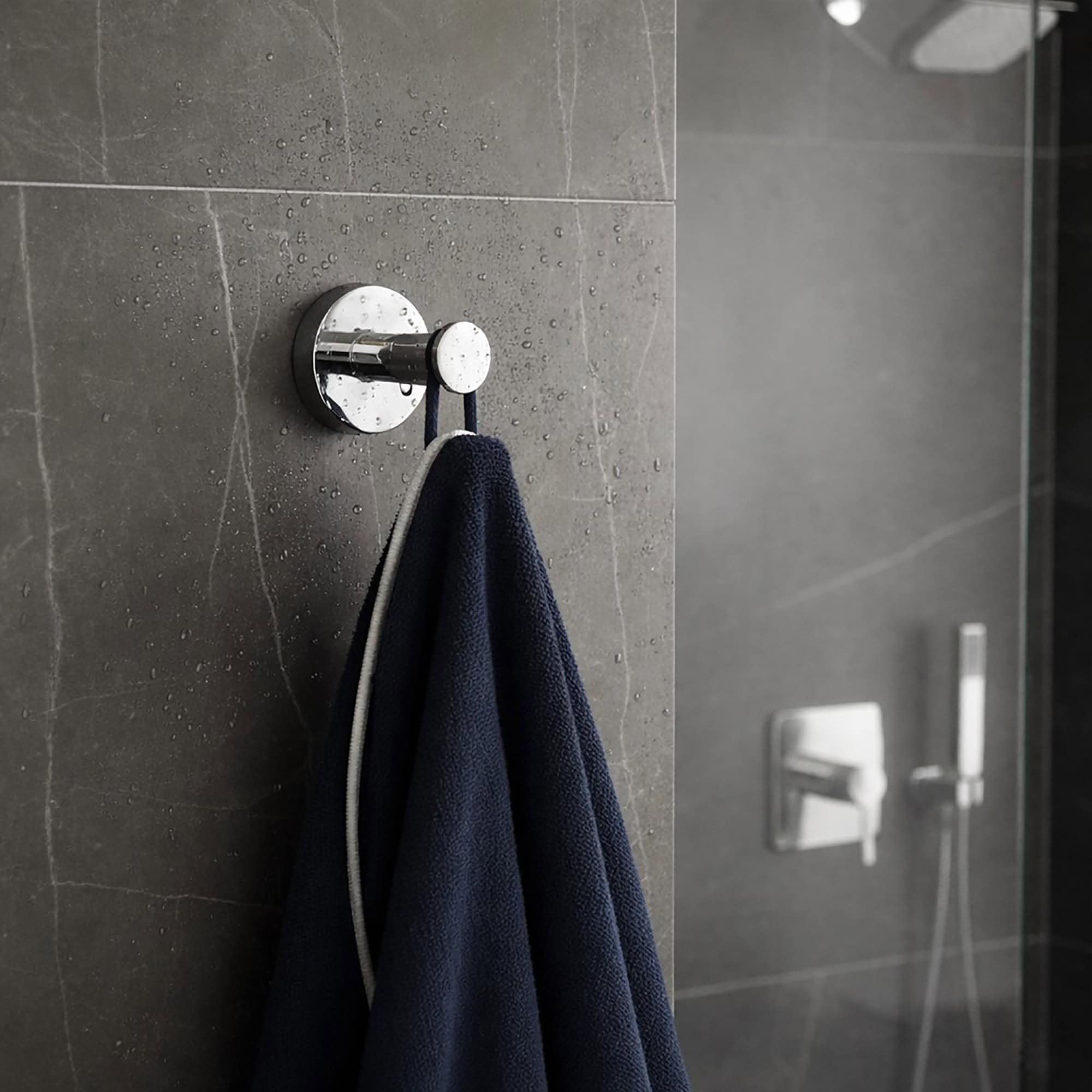 evideco-pat-re-murale-simple-porte-peignoir-crochet-salle-de-bain image 3