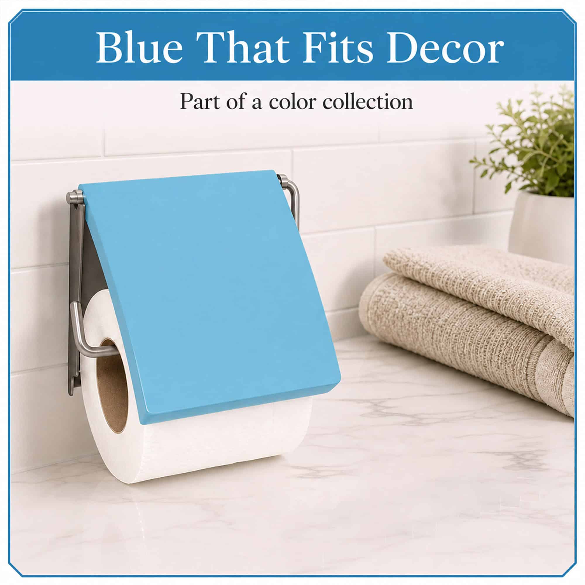 evideco-porte-papier-toilette-mural-bleu-aqua image 8