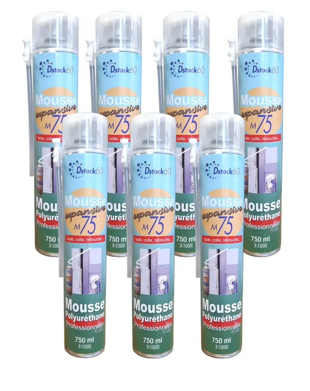 dstock60-mousse-expansive-manuelle-750-ml-lot-de-7 image 1