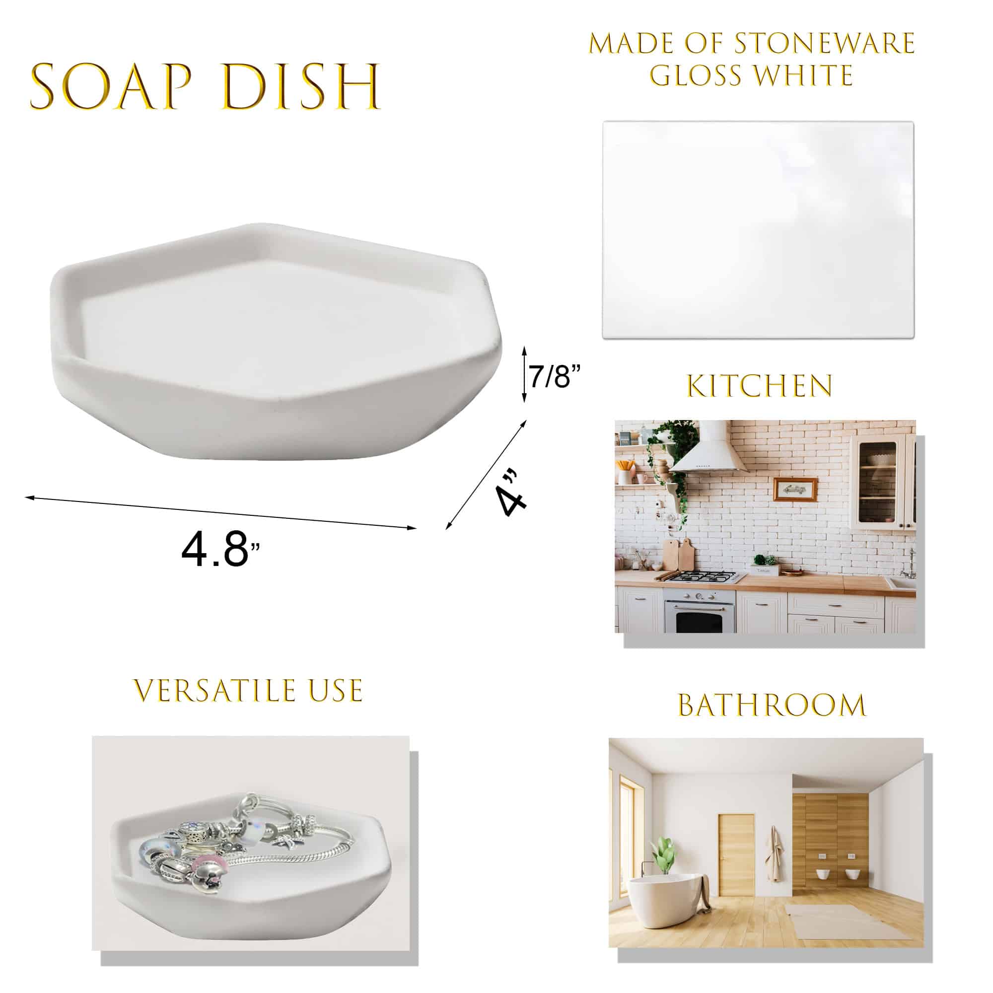 evideco-porte-savon-diamond-blanc-gr-s-pour-salle-de-bain image 4
