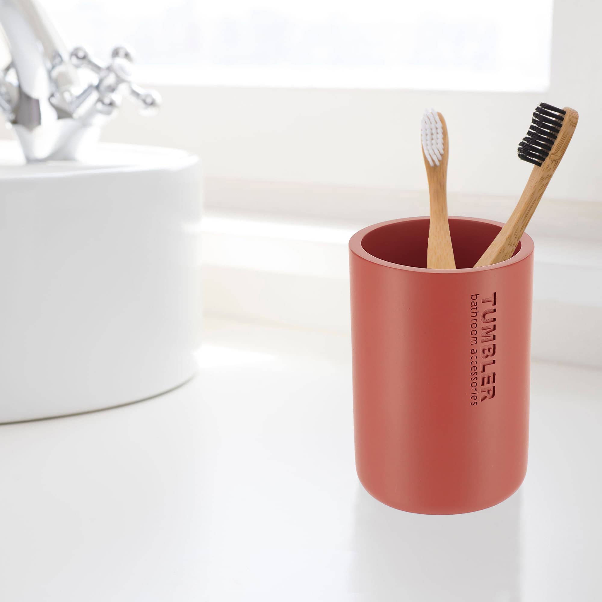 evideco-terracotta-gobelet-terracotta-mat-porte-brosse image 5