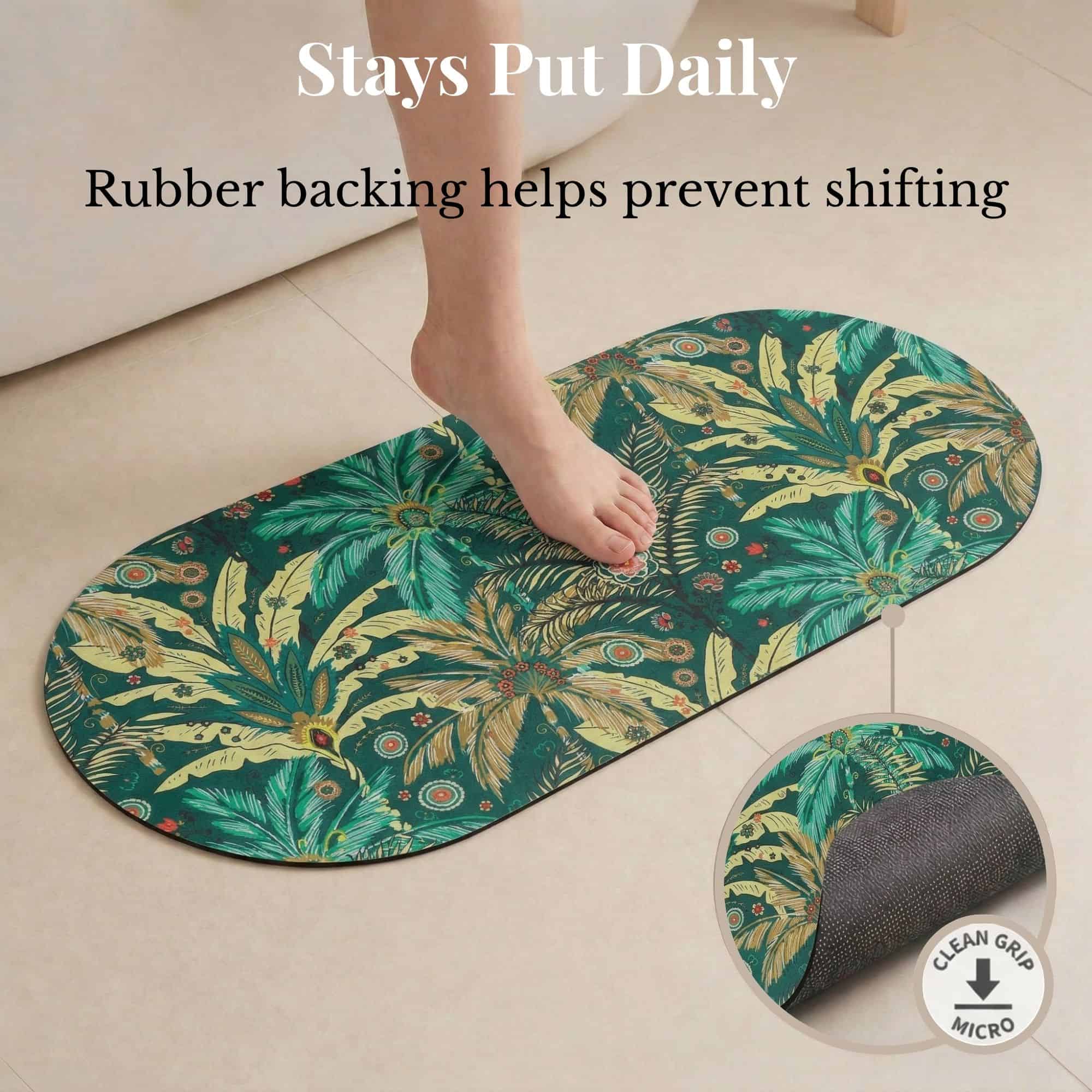 evideco-jungle-bloom-runner-40-18-tapis-de-bain-antid-rapant image 4
