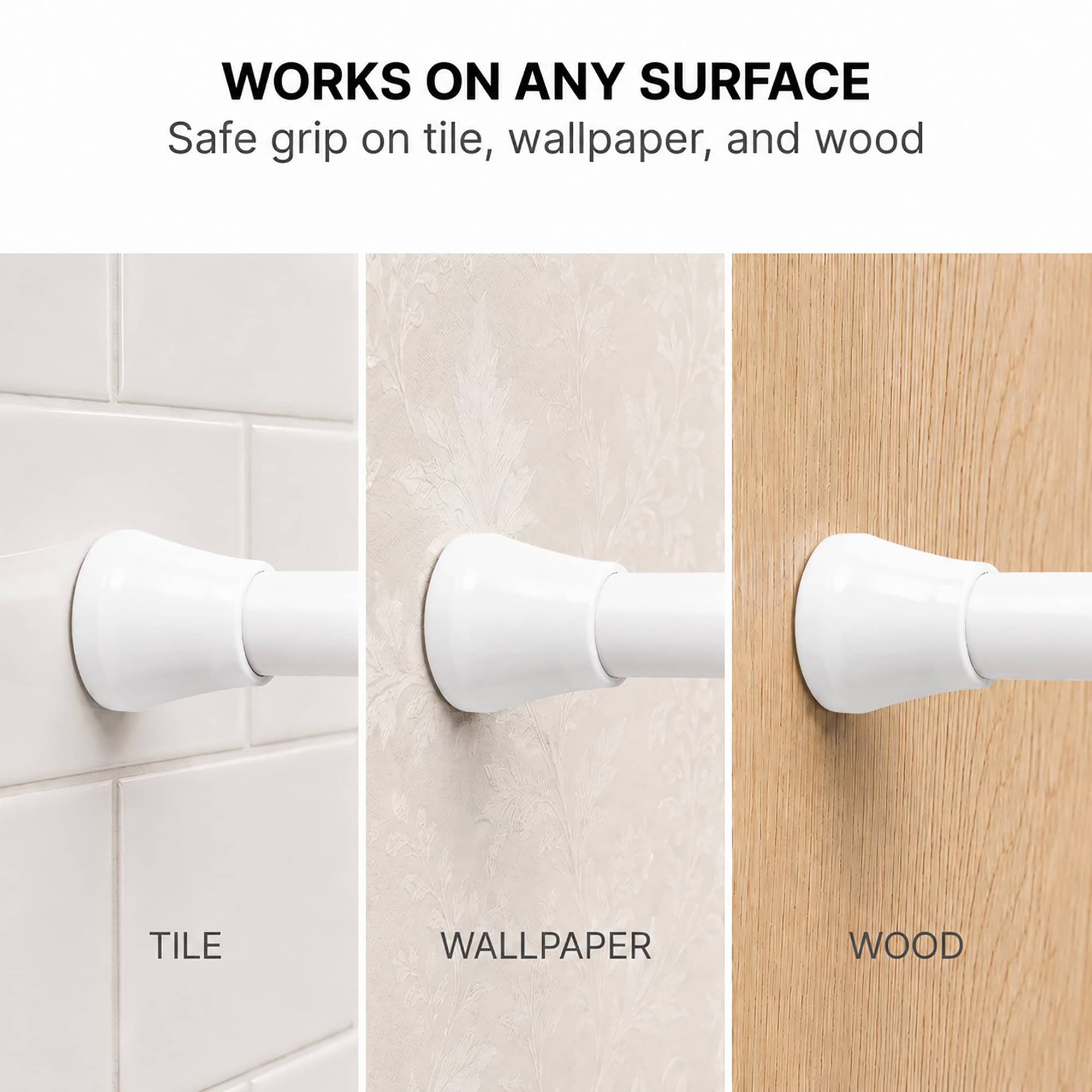 evideco-tringle-douche-extensible-blanche-71-119cm-sans-per-age image 6