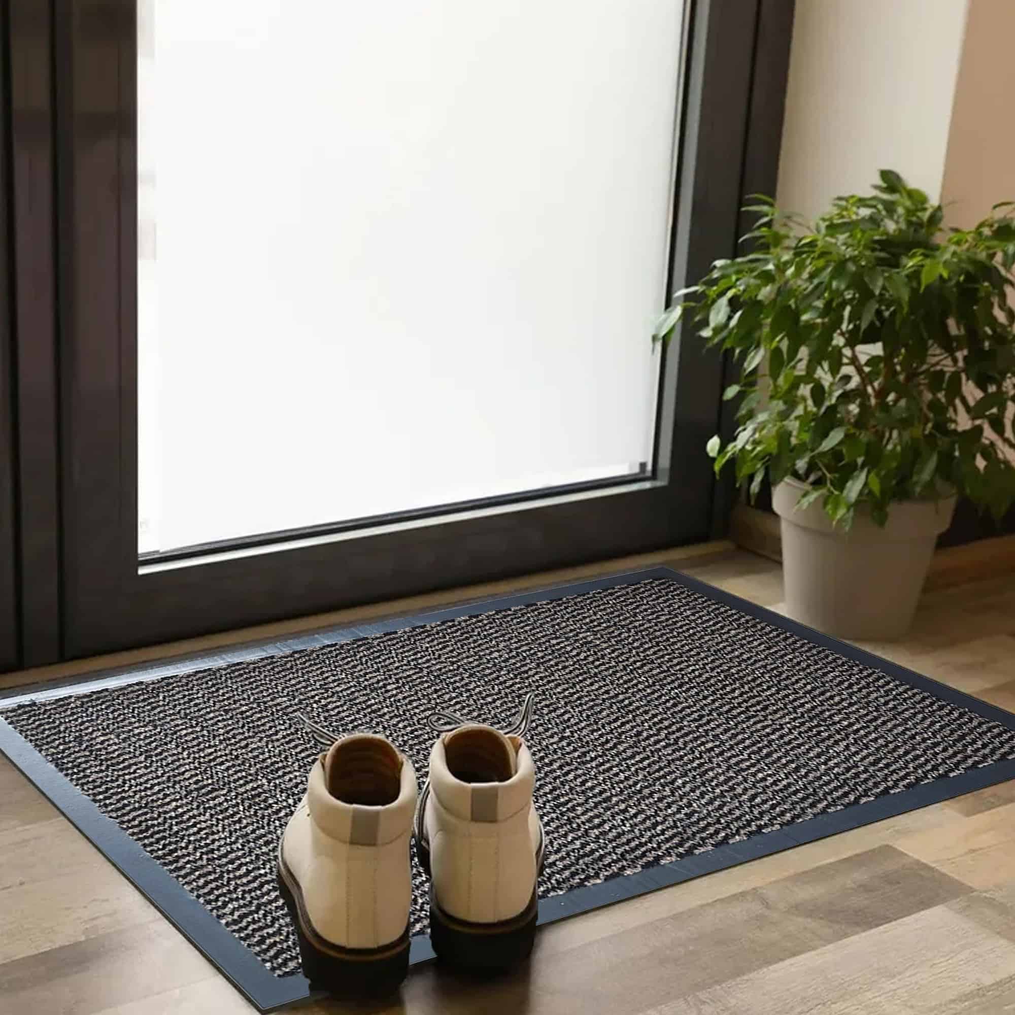 evideco-paillasson-beige-caoutchouc-80x60-antid-rapant-fin image 1