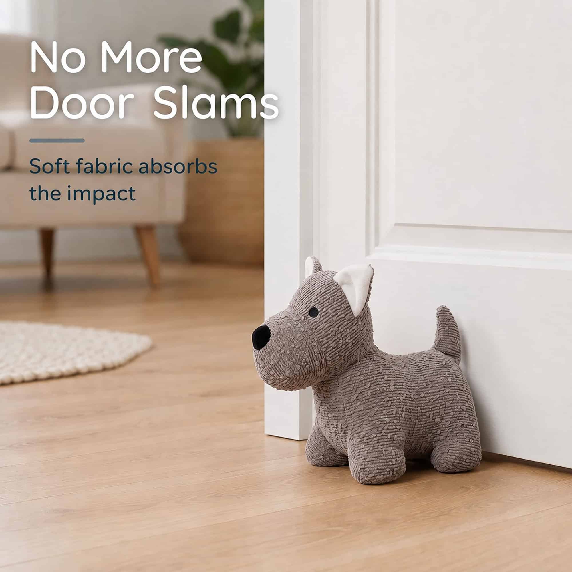 evideco-home-accessories-cale-porte-chien-taupe-boucl-lest image 4