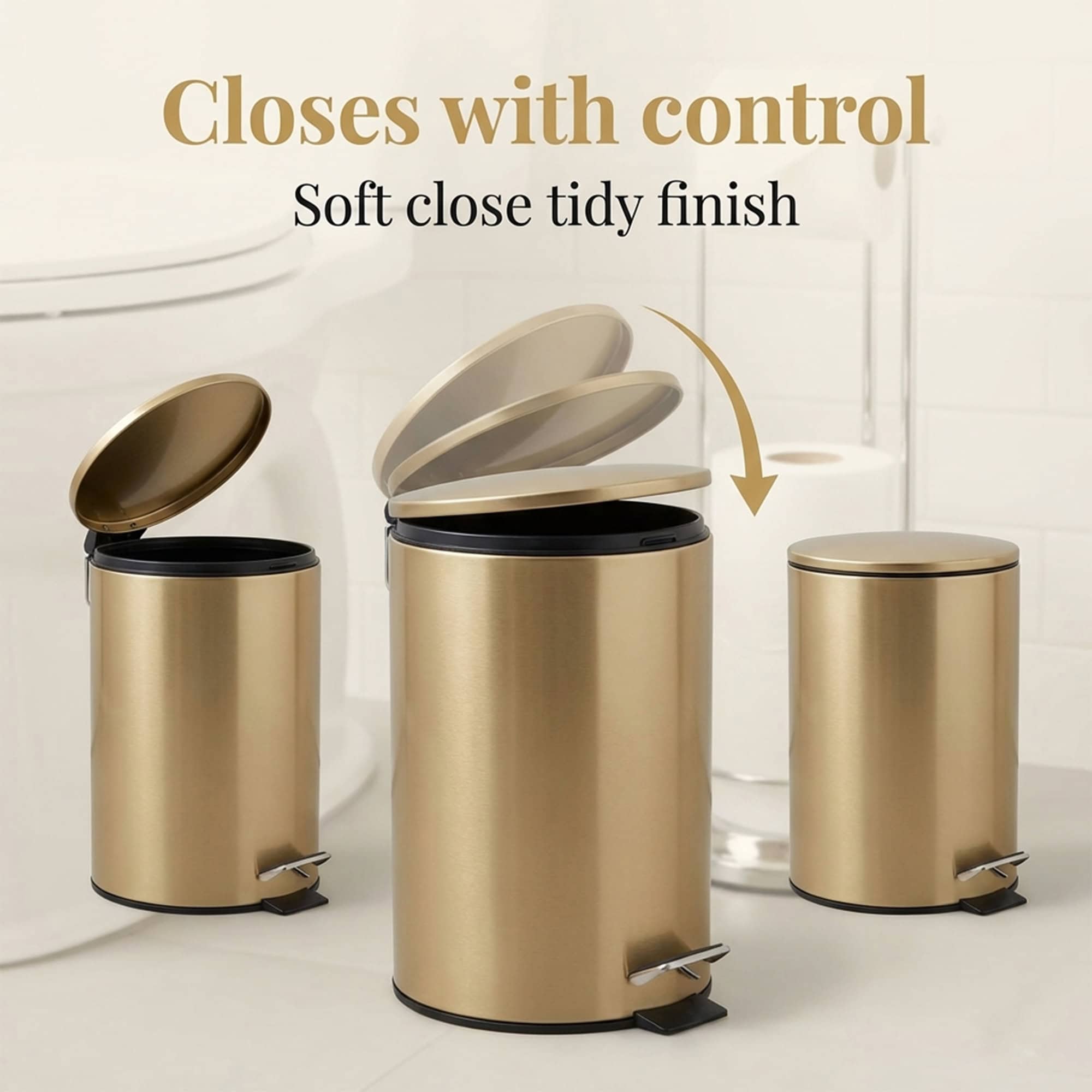 evideco-poubelle-dor-e-3-l-p-dale-couvercle-soft-close image 5