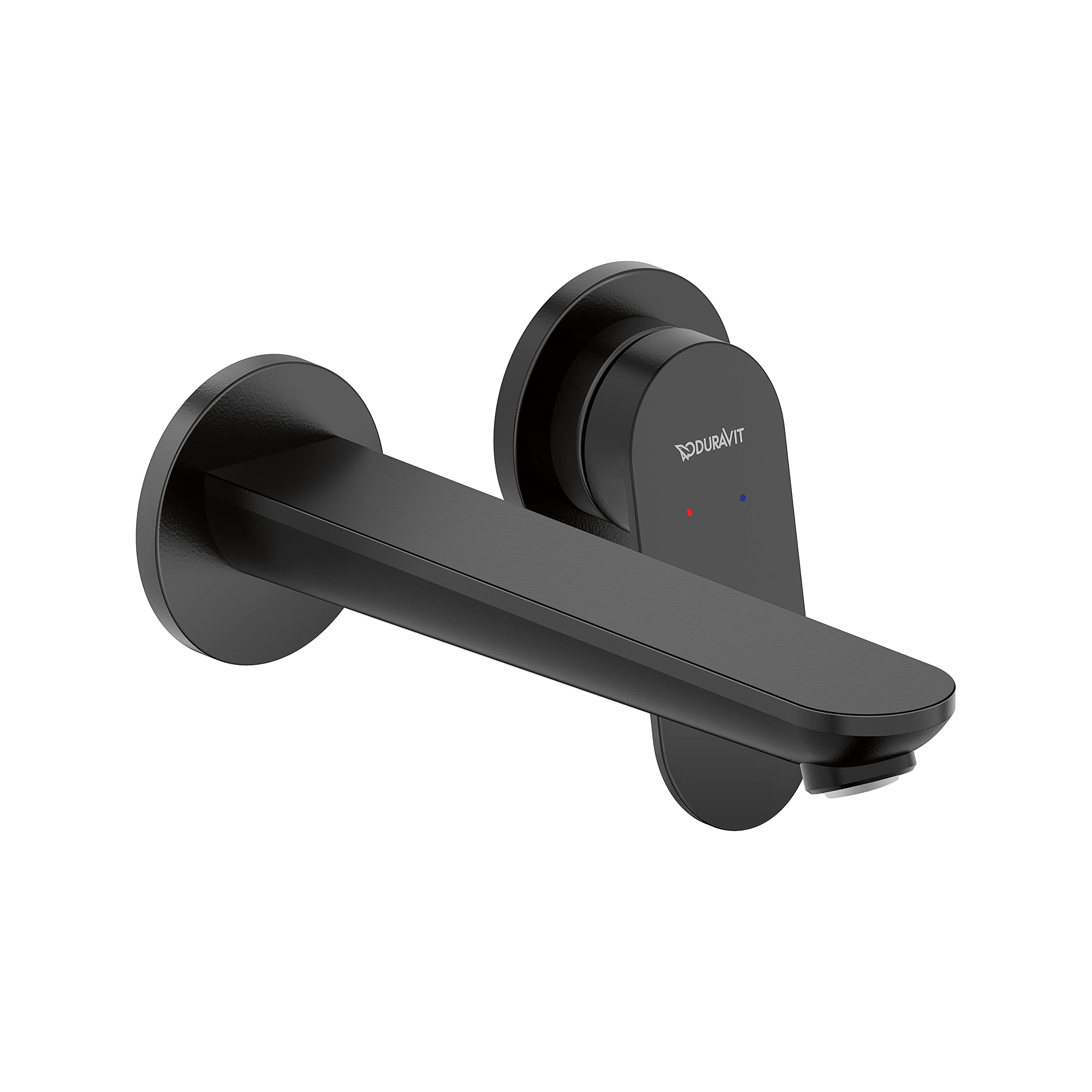 duravit-wave-wa1070004046-mitigeur-lavabo-mural-noir-mat image 1