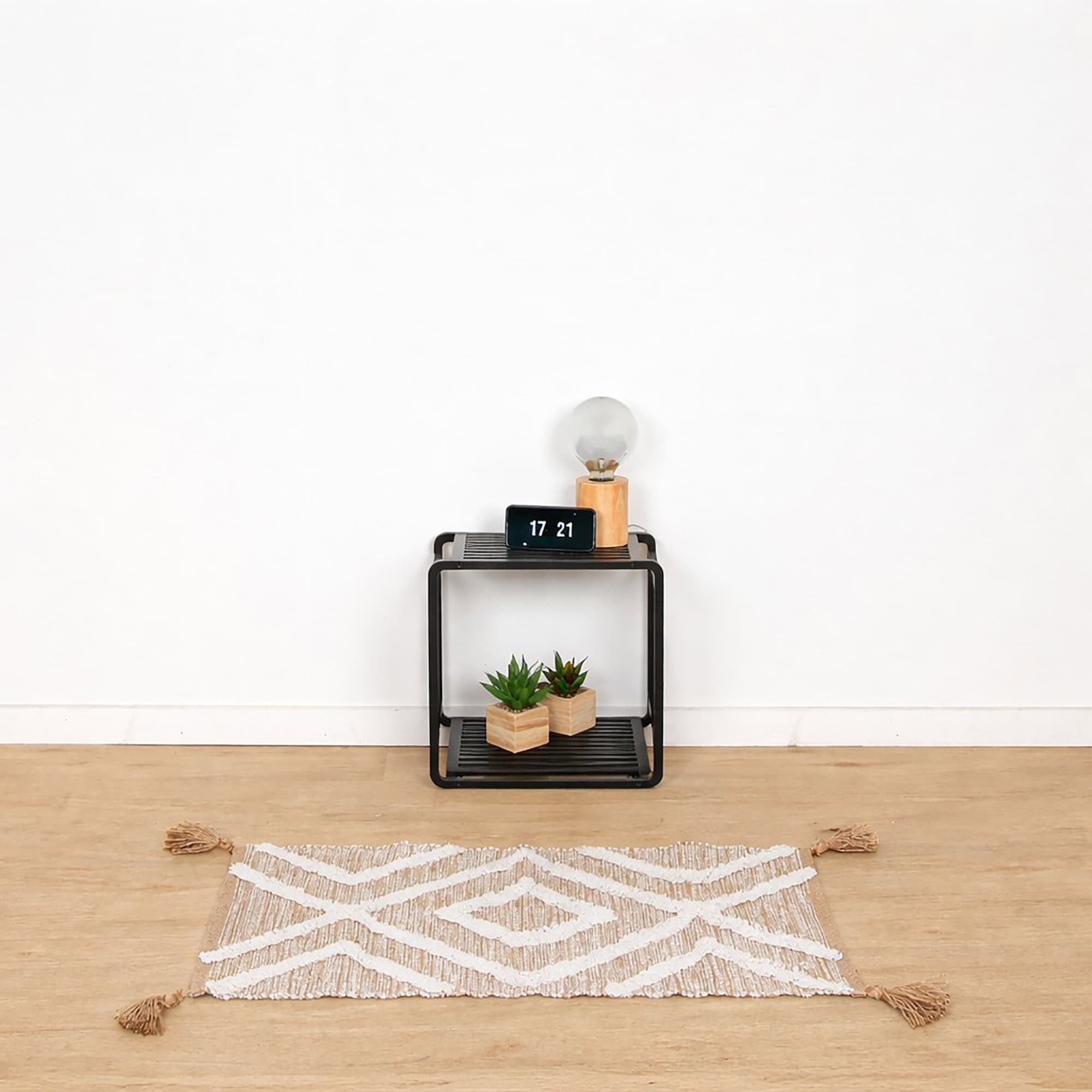 evideco-smart-kube-cube-rangement-bambou-noir-33-cm image 2