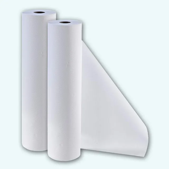 dstock60-draps-d-examen-60x35-drap-m-dical-blanc-lisse-2-rouleaux image 1