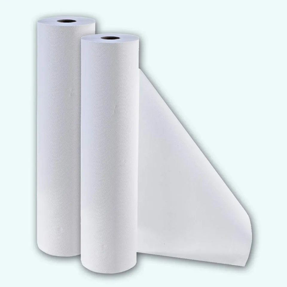 dstock60-draps-d-examen-60x35-drap-m-dical-blanc-lisse-2-rouleaux image 1