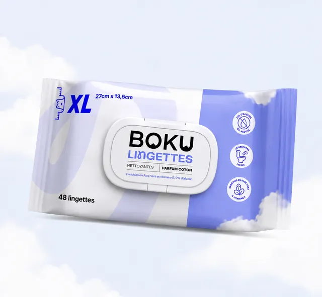 boku-lingettes-nettoyantes-wc-xl-coton-sans-alcool image 1