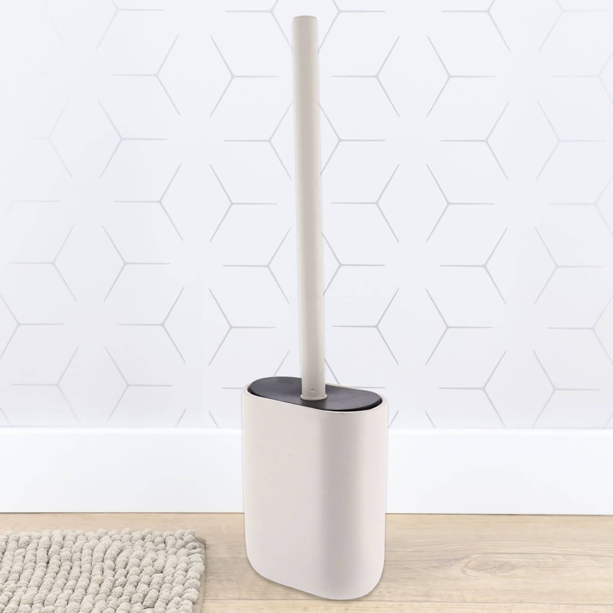 evideco-bathroom-accessories-ensemble-salle-de-bain-beige-6-pi-ces image 3