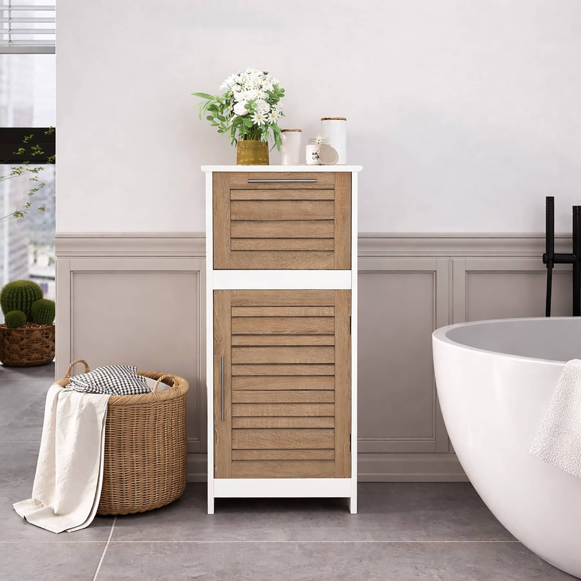 evideco-stockholm-meuble-salle-de-bain-blanc-ch-ne-compact image 7