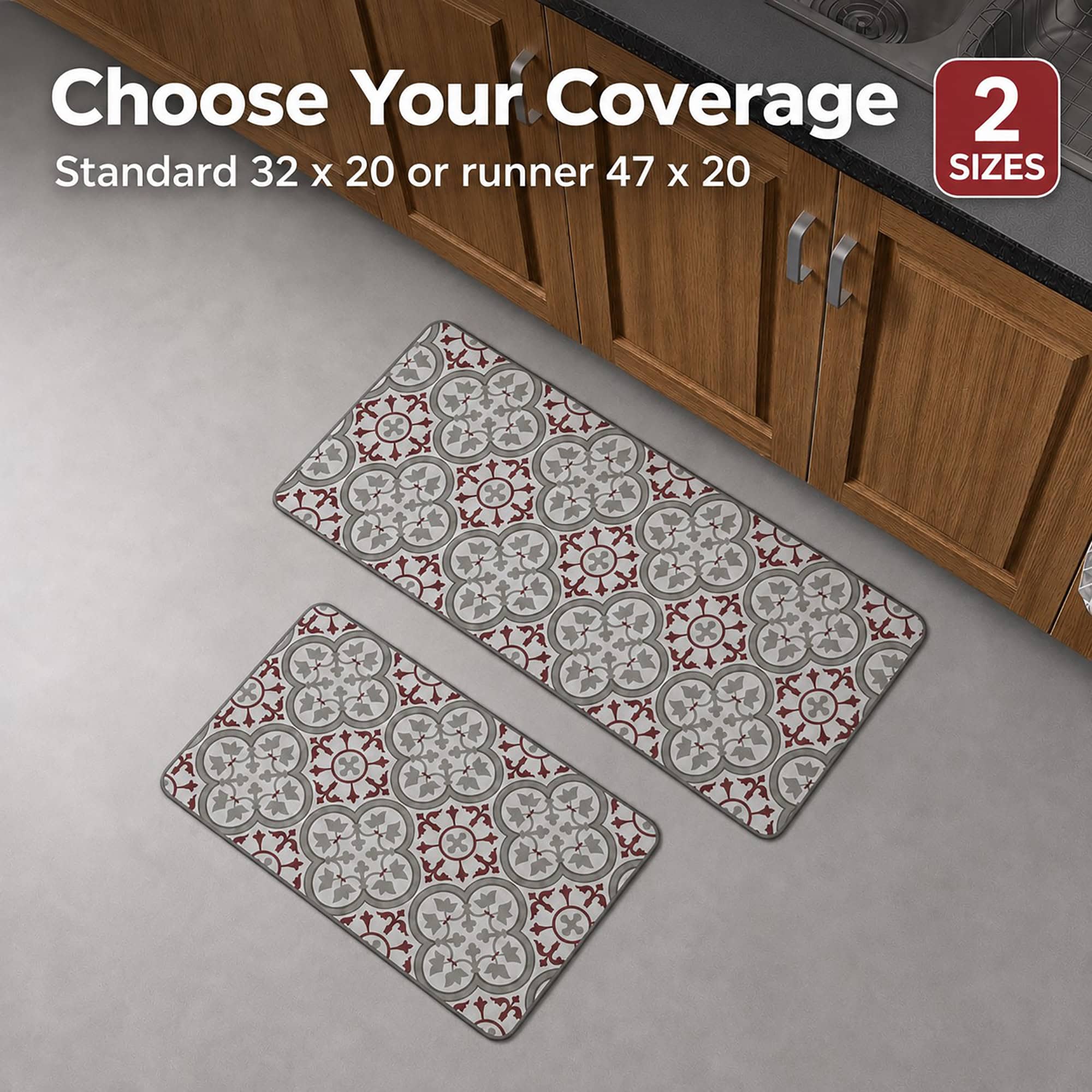 evideco-paco-tapis-cuisine-runner-rouge-gris-119x51 image 7