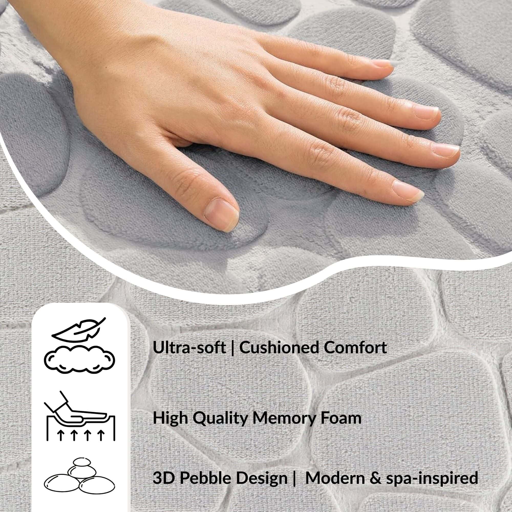 evideco-tapis-contour-wc-m-moire-gris-clair-galets-18x20 image 6