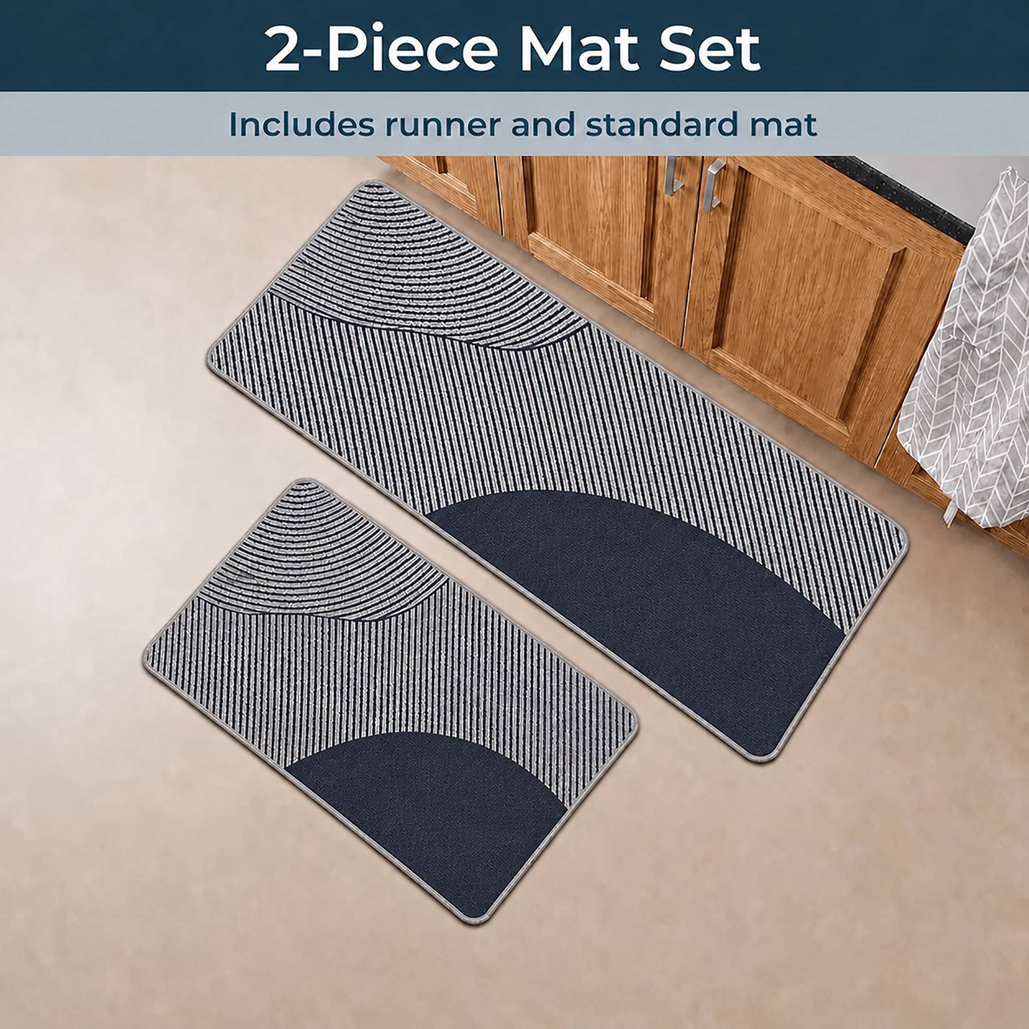 evideco-tapis-cuisine-gris-g-om-trique-lot-2-lavable image 8