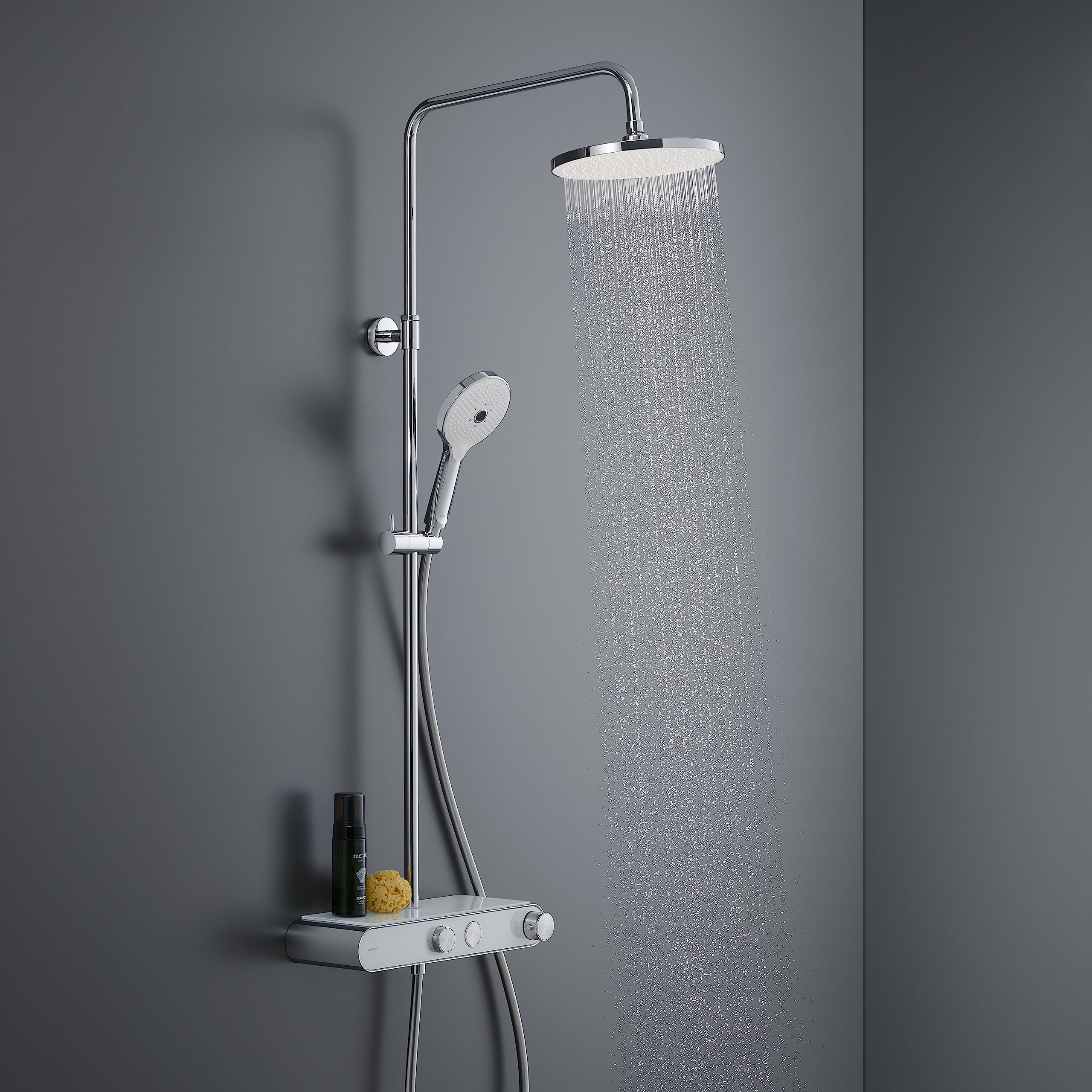 duravit-thermostatique-colonne-douche-chrome-blanc image 5