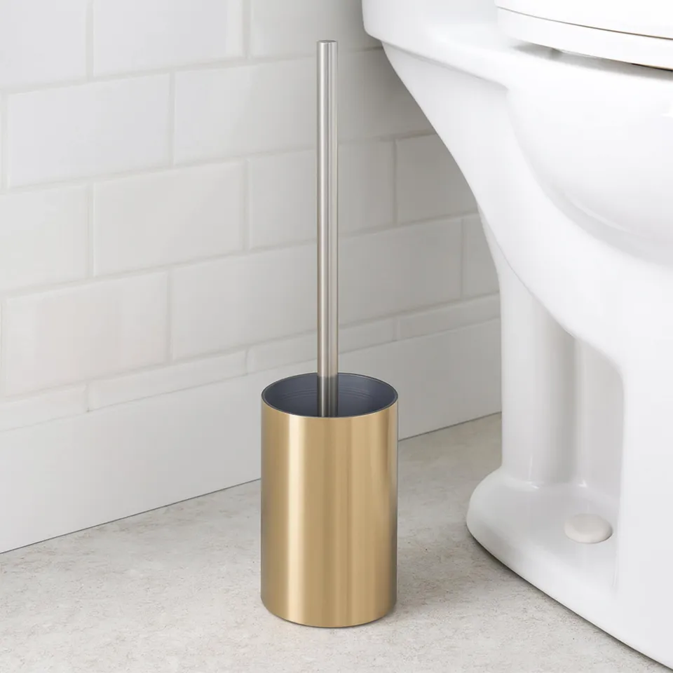 evideco-toilet-seats-brosse-wc-dor-e-golden-effet-bross image 1