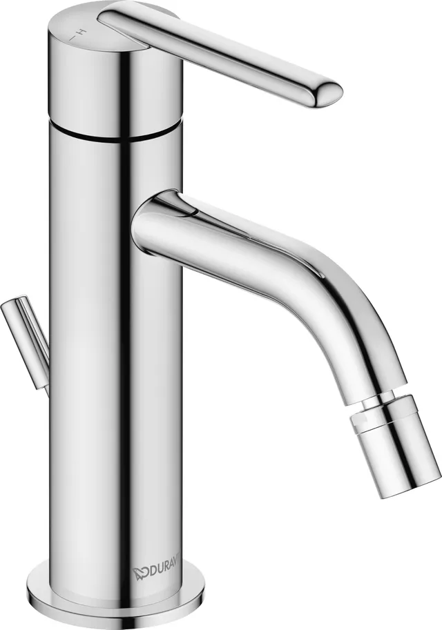 duravit-balcoon-mitigeur-bidet-chrom-bonde-tirette-119-mm image 1