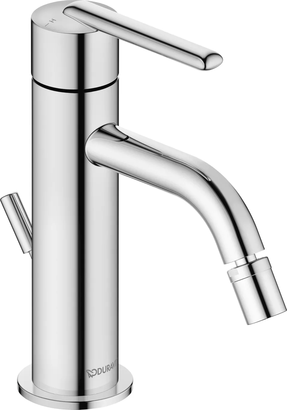 duravit-balcoon-mitigeur-bidet-chrom-bonde-tirette-119-mm image 1